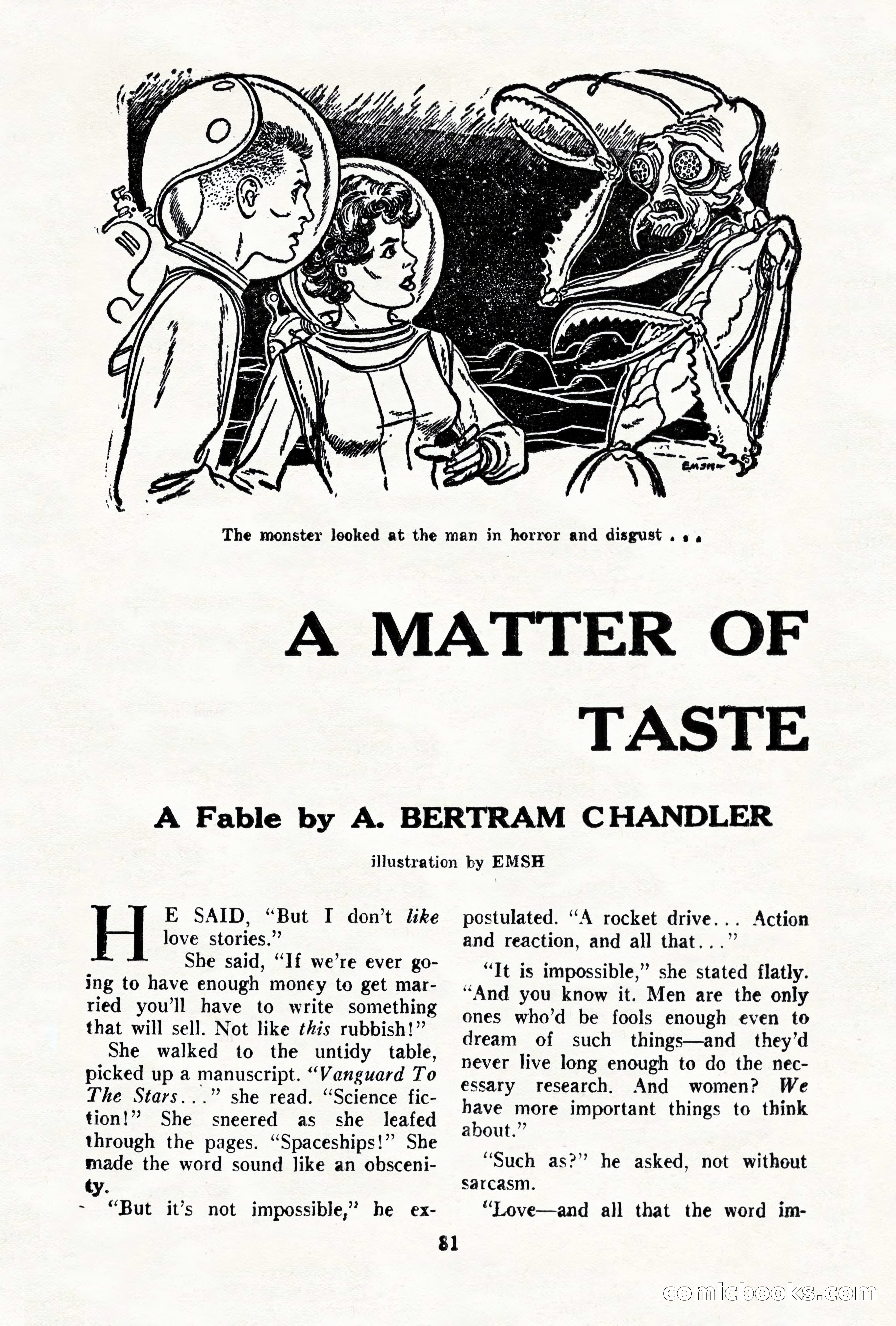 Science Fiction Quarterly, November 1957 — page 81 of 132