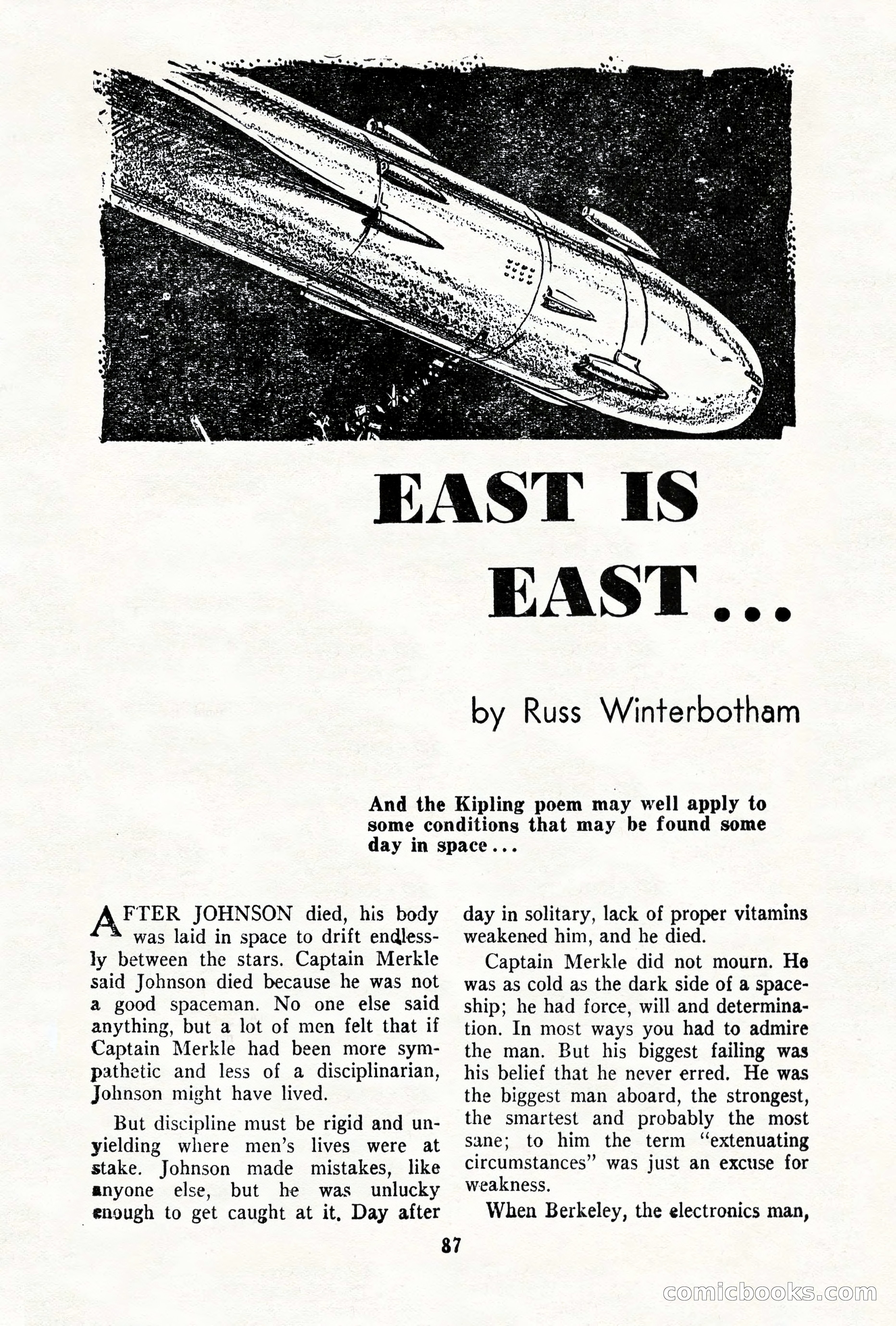 Science Fiction Quarterly, November 1957 — page 87 of 132
