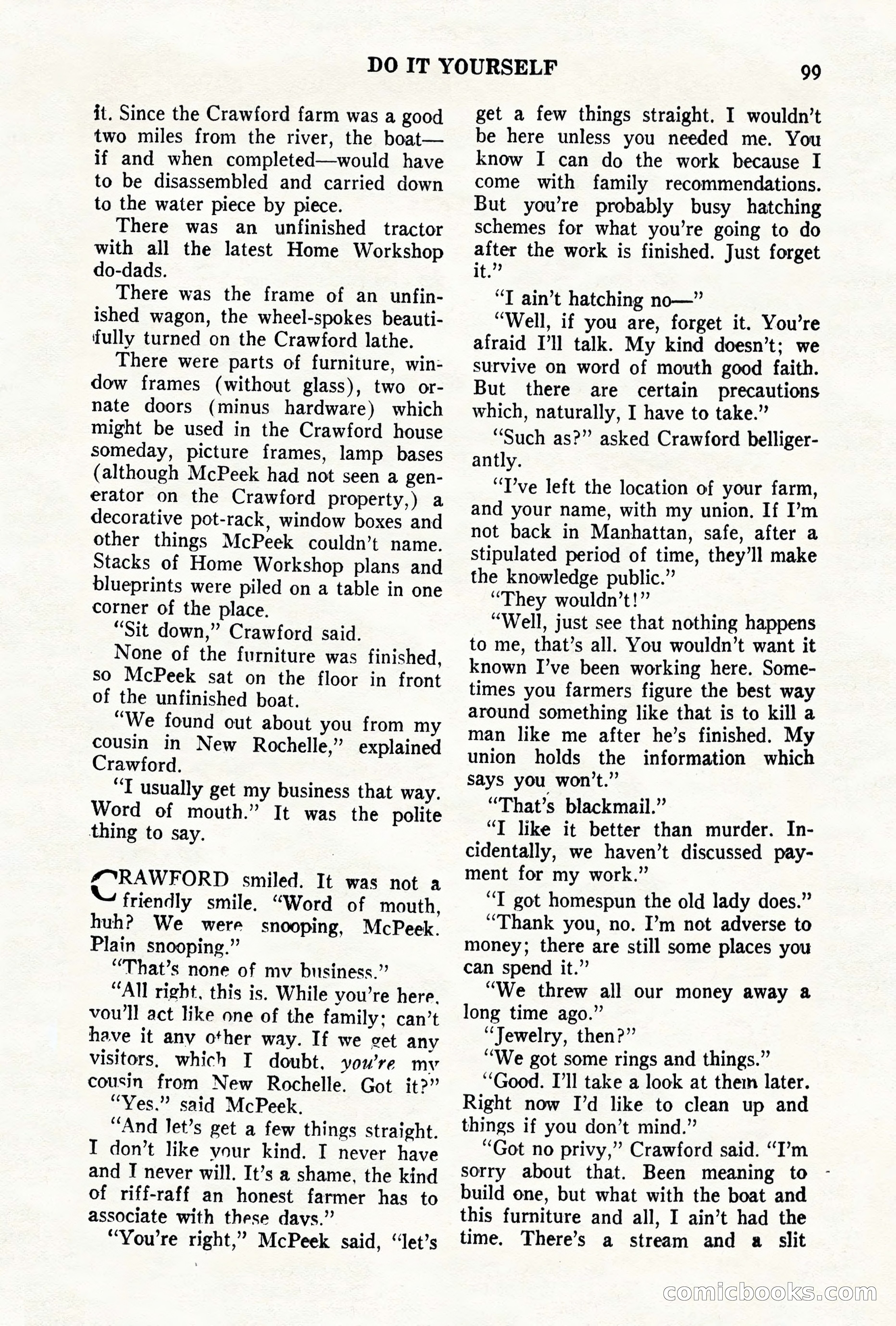 Science Fiction Quarterly, November 1957 — page 99 of 132