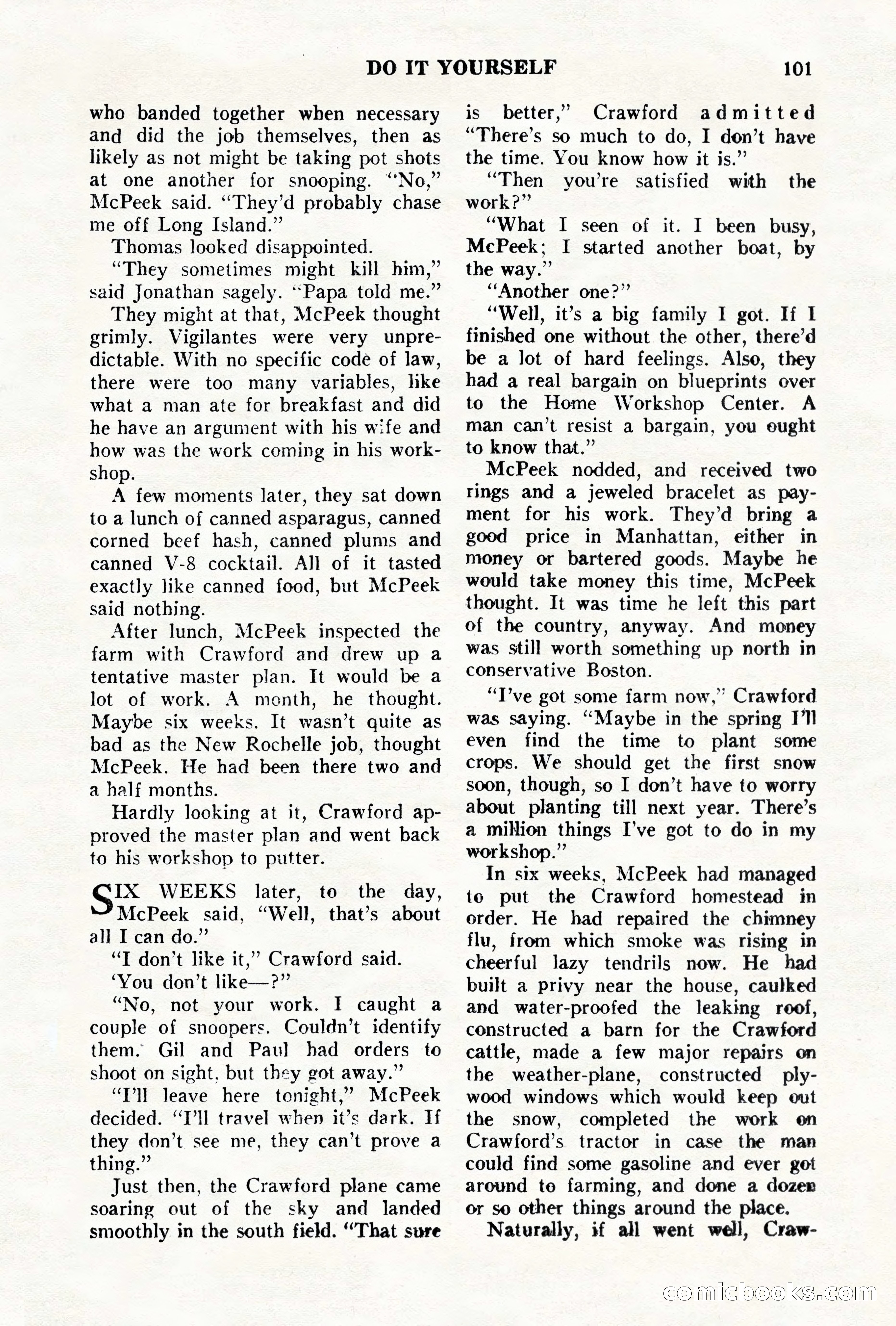 Science Fiction Quarterly, November 1957 — page 101 of 132