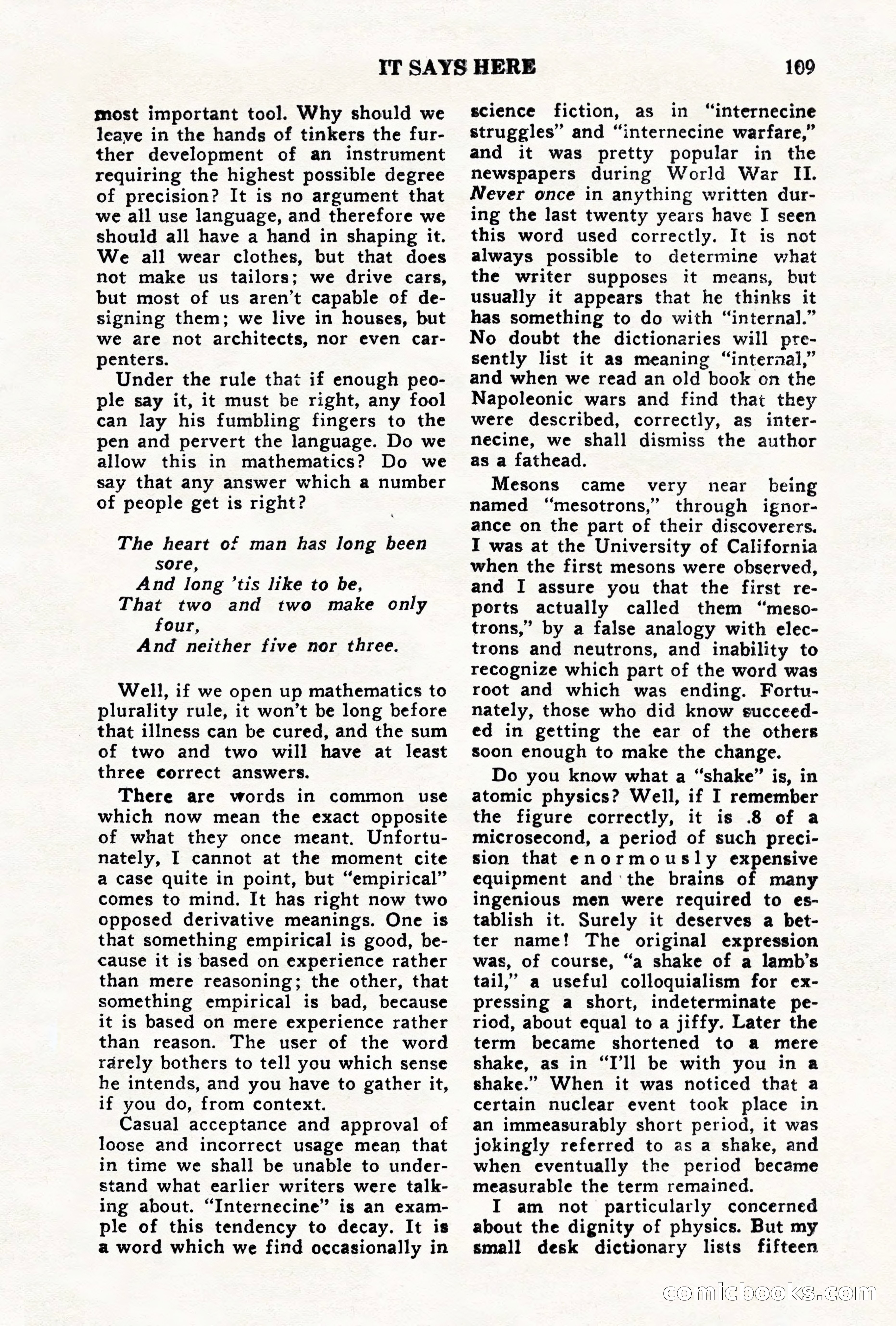 Science Fiction Quarterly, November 1957 — page 109 of 132