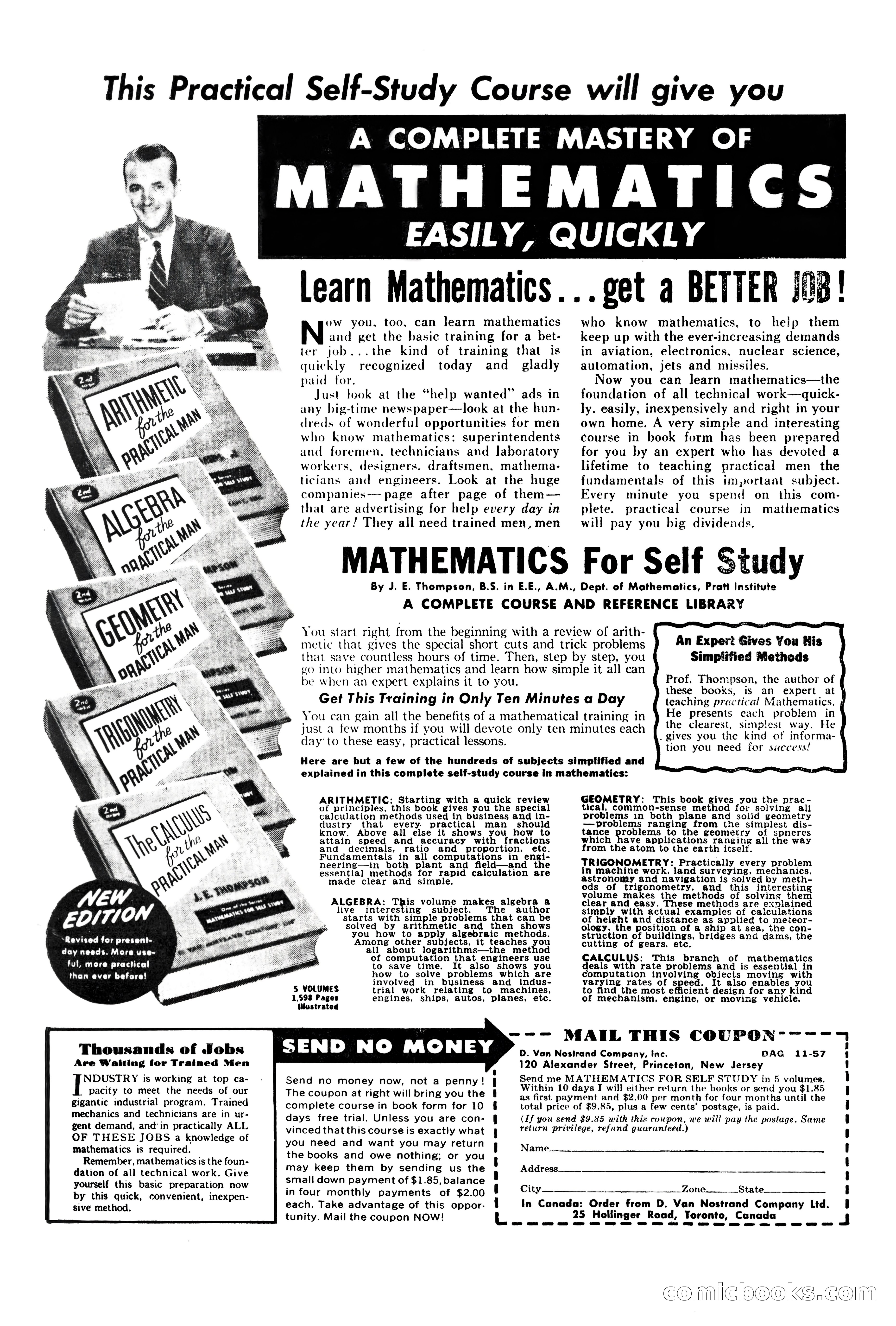 Science Fiction Quarterly, November 1957 — page 131 of 132