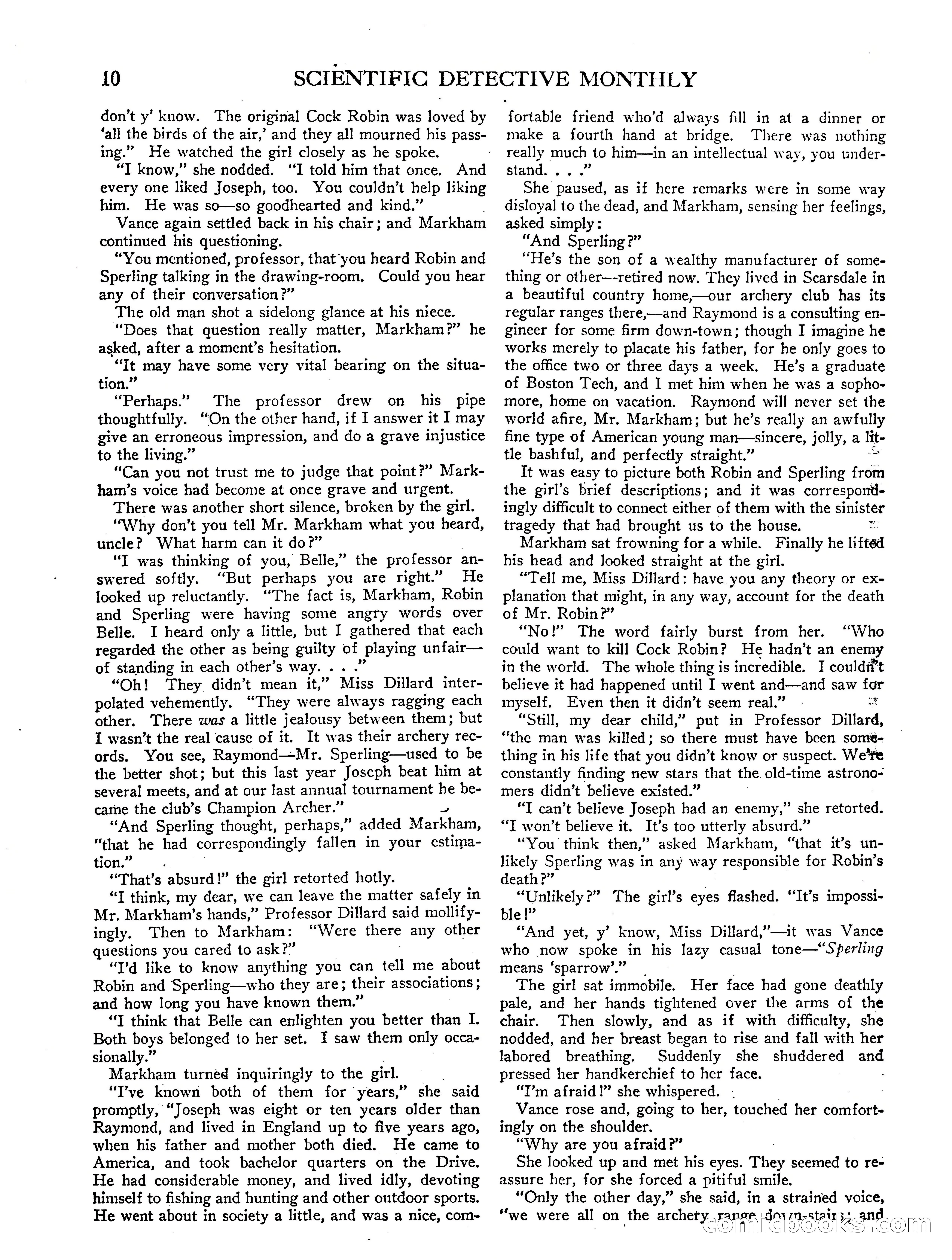 Scientific Detective Monthly — page 10 of 16