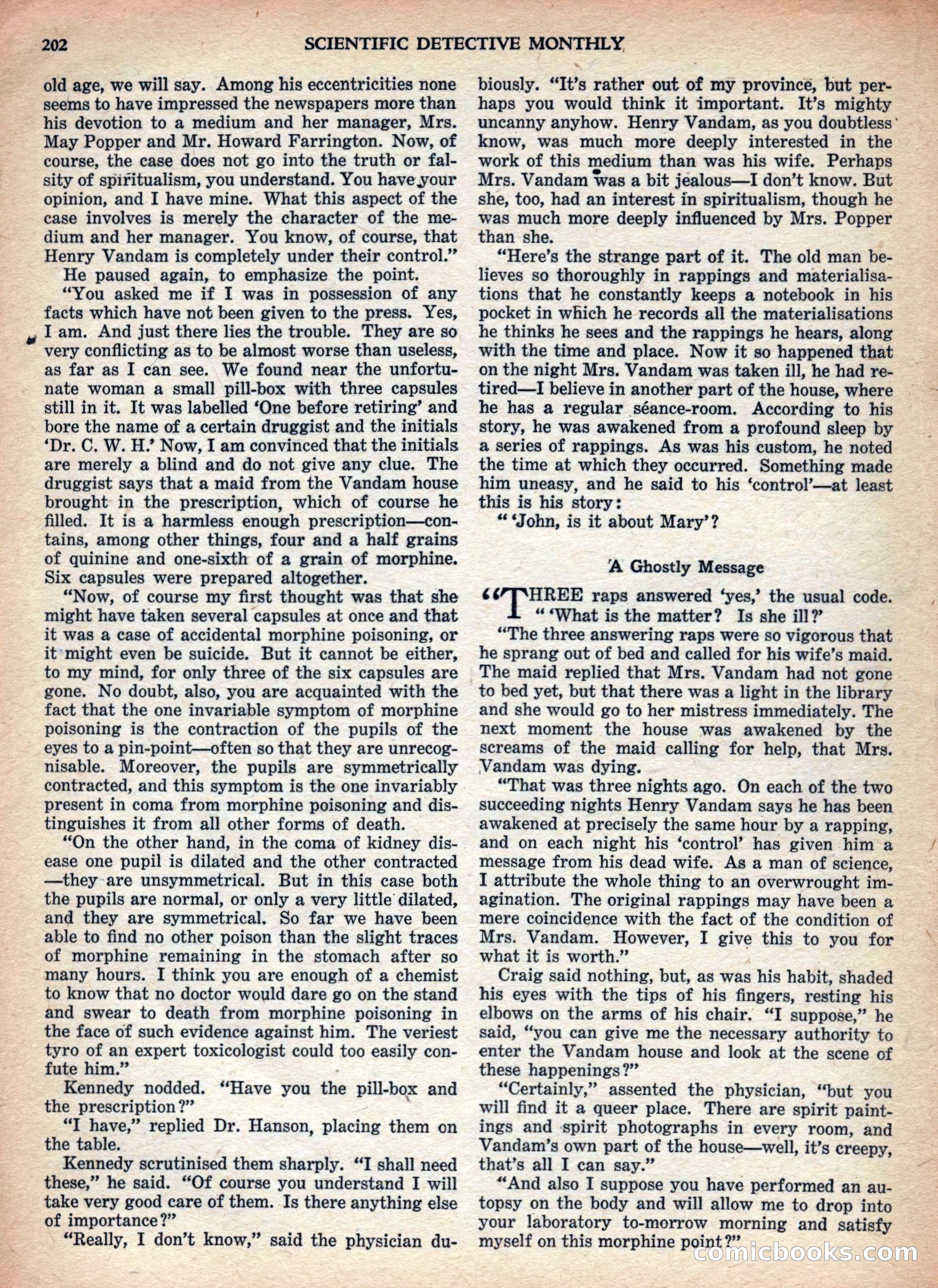 Scientific Detective Monthly — page 12 of 100