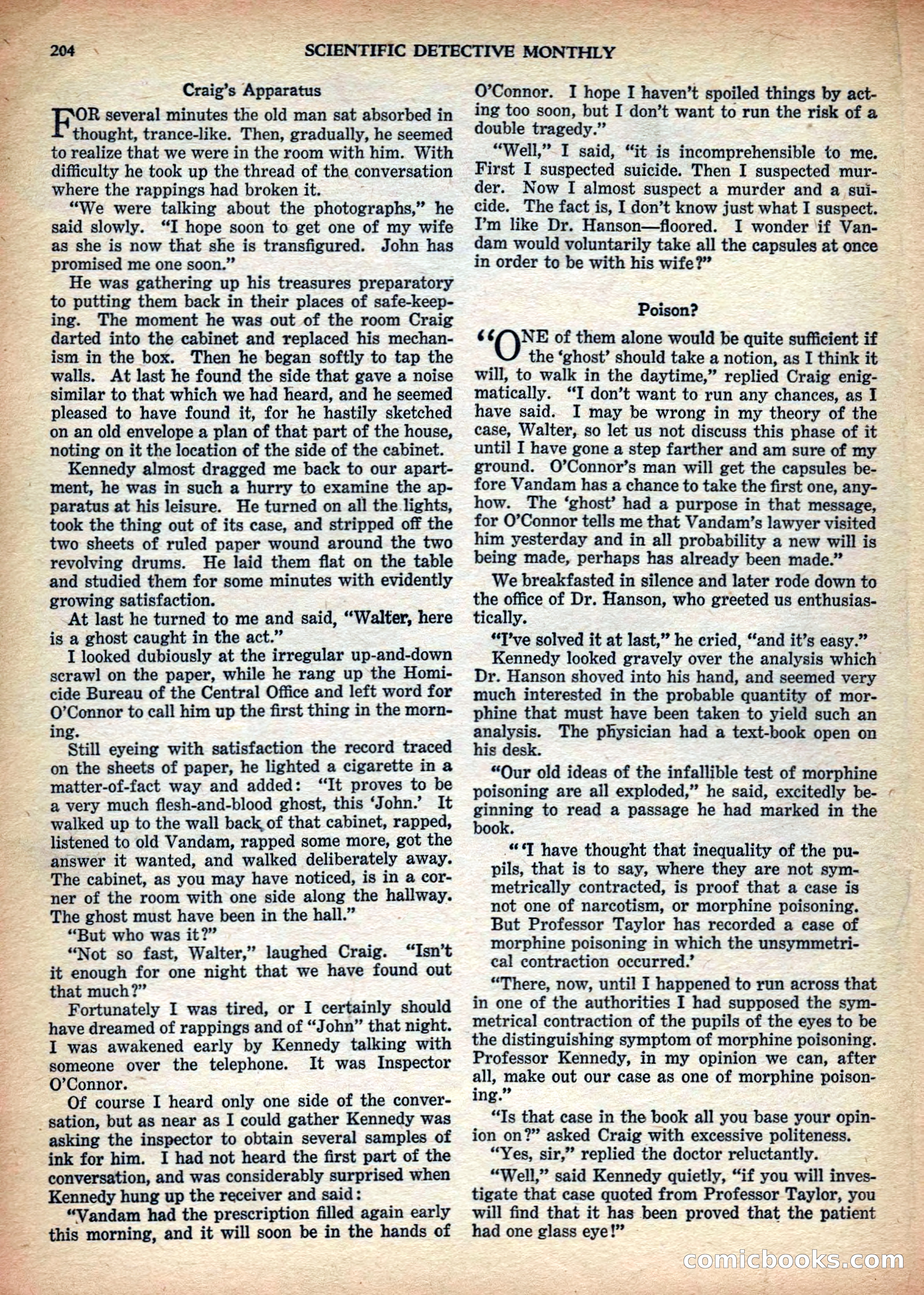 Scientific Detective Monthly — page 14 of 100