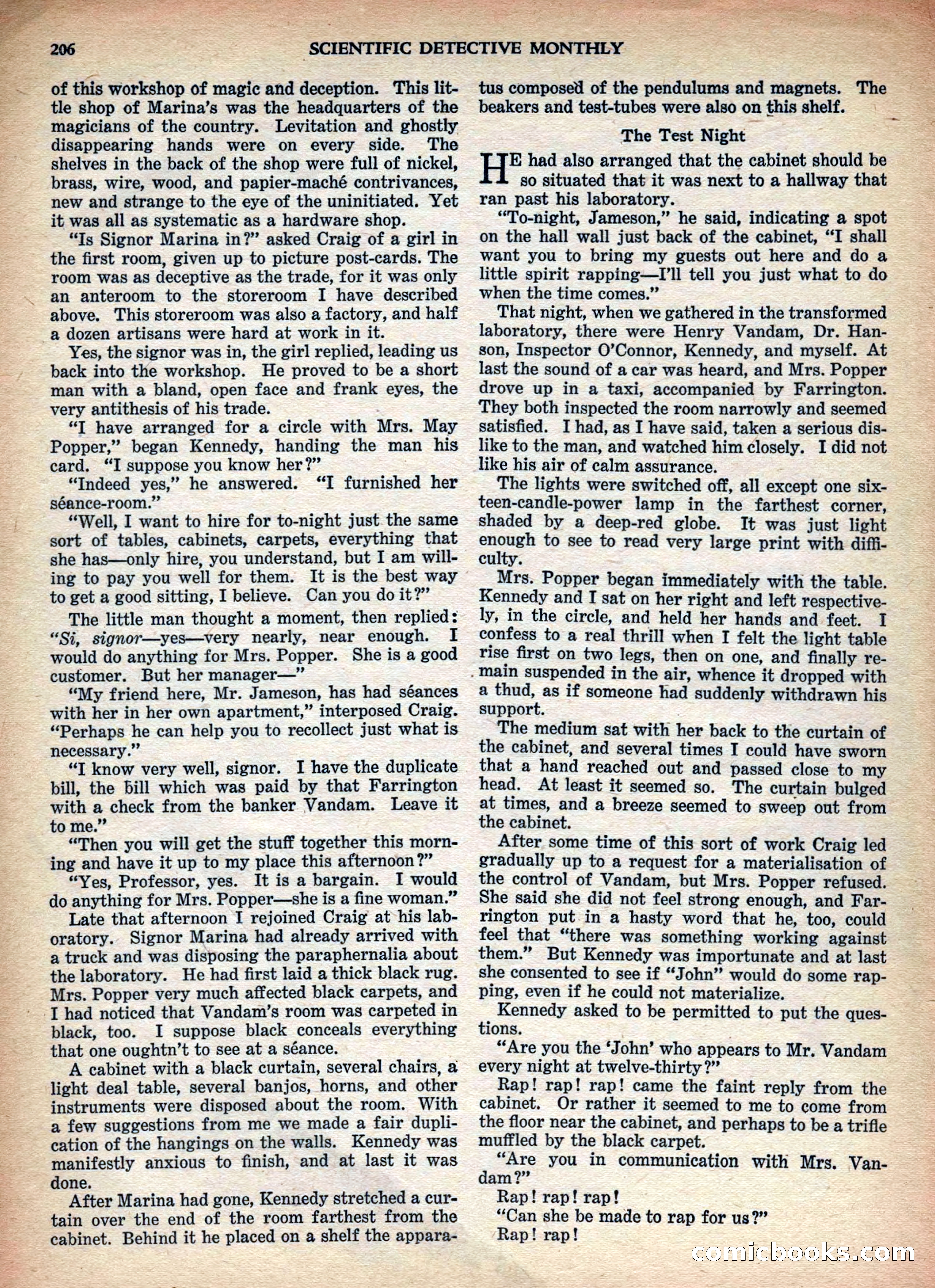 Scientific Detective Monthly — page 16 of 100