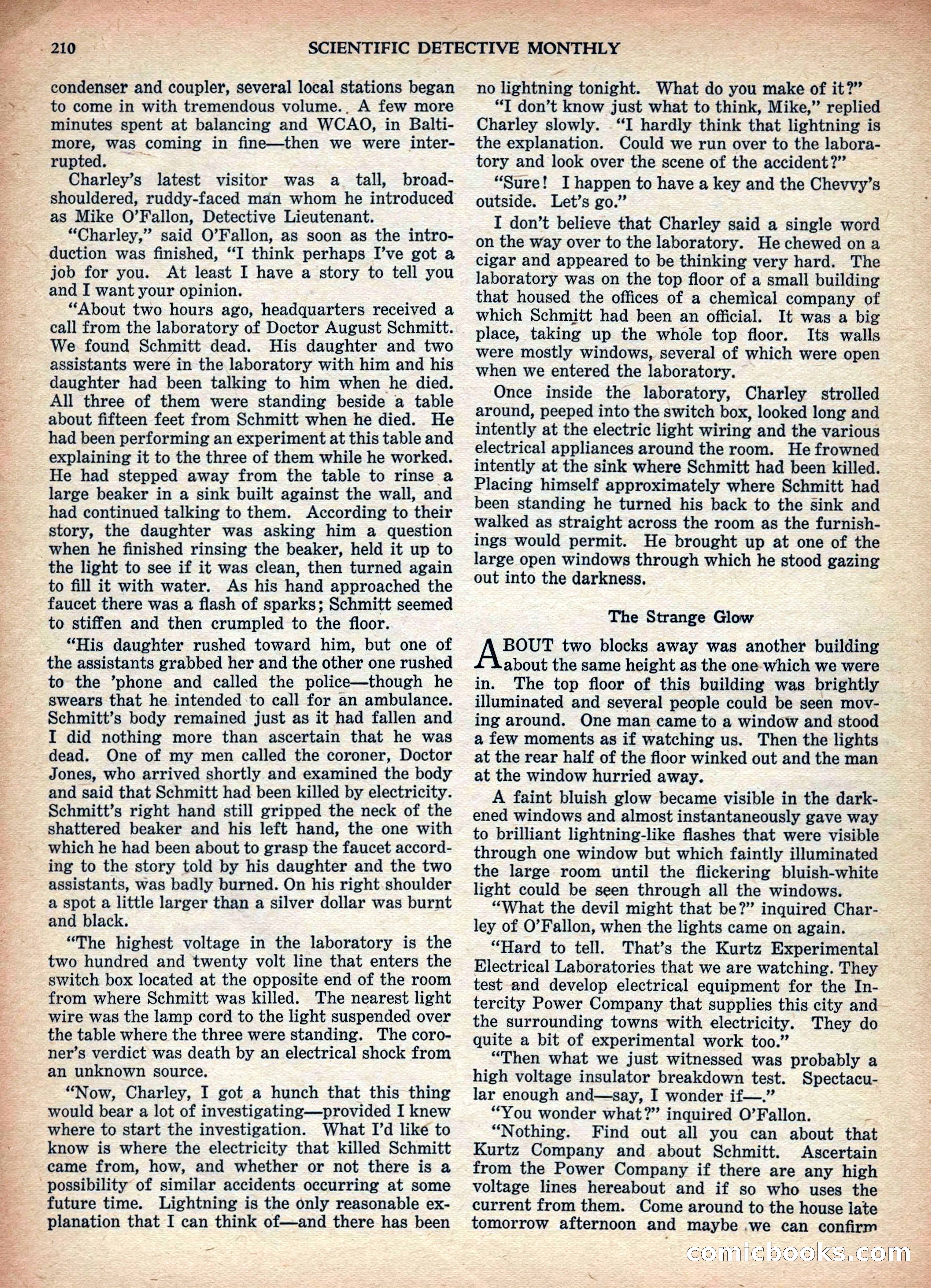 Scientific Detective Monthly — page 20 of 100