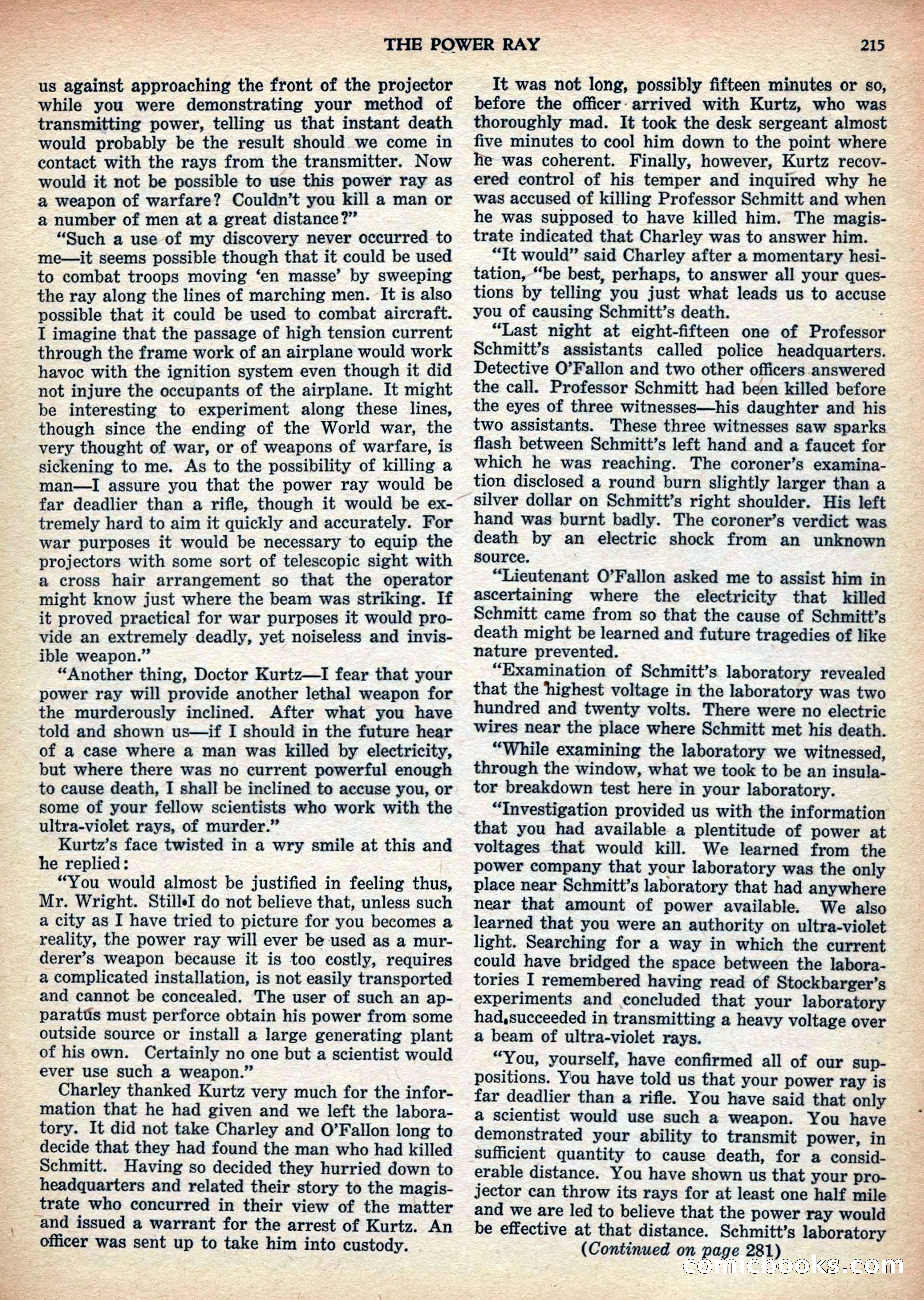 Scientific Detective Monthly — page 25 of 100