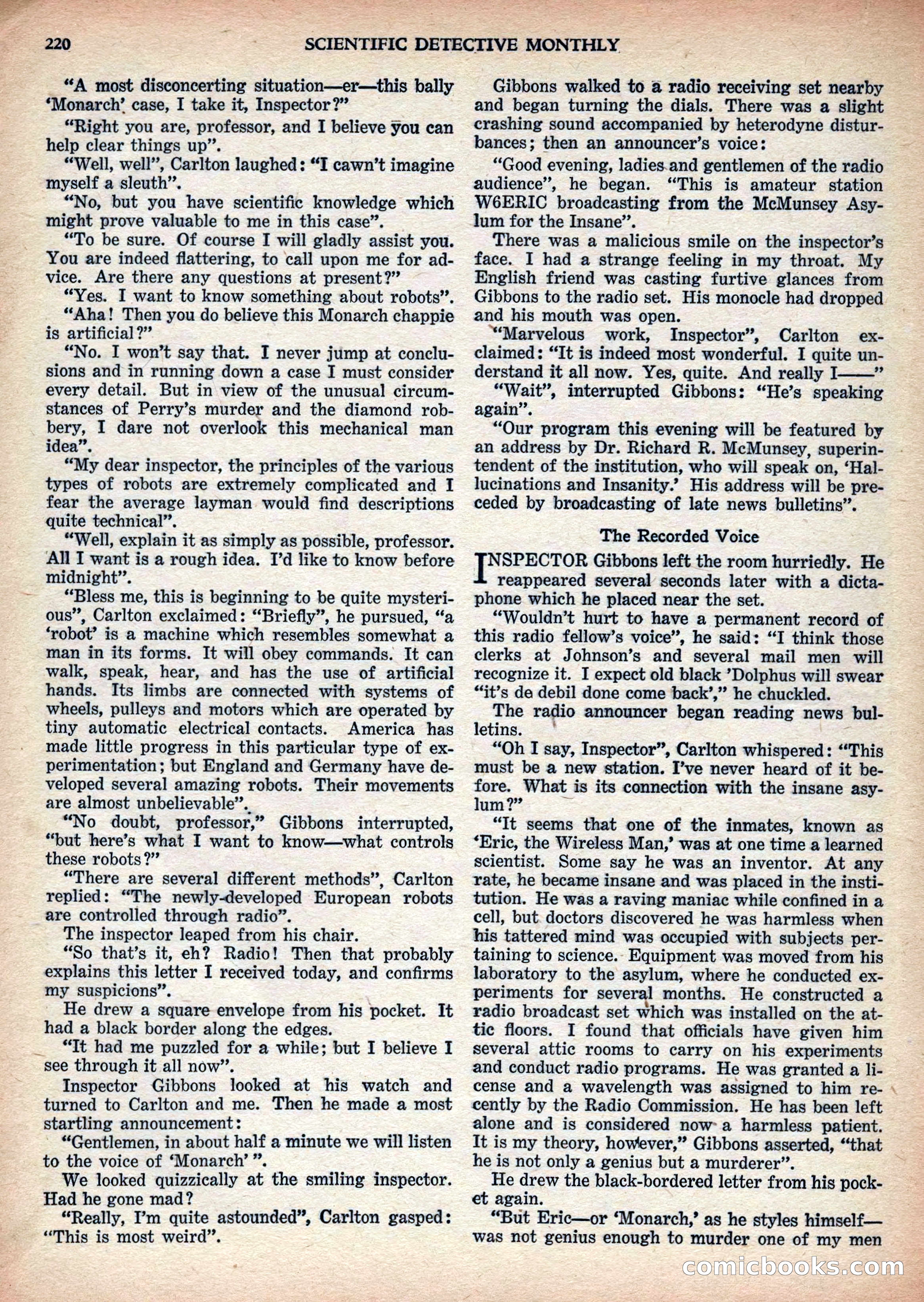 Scientific Detective Monthly — page 30 of 100