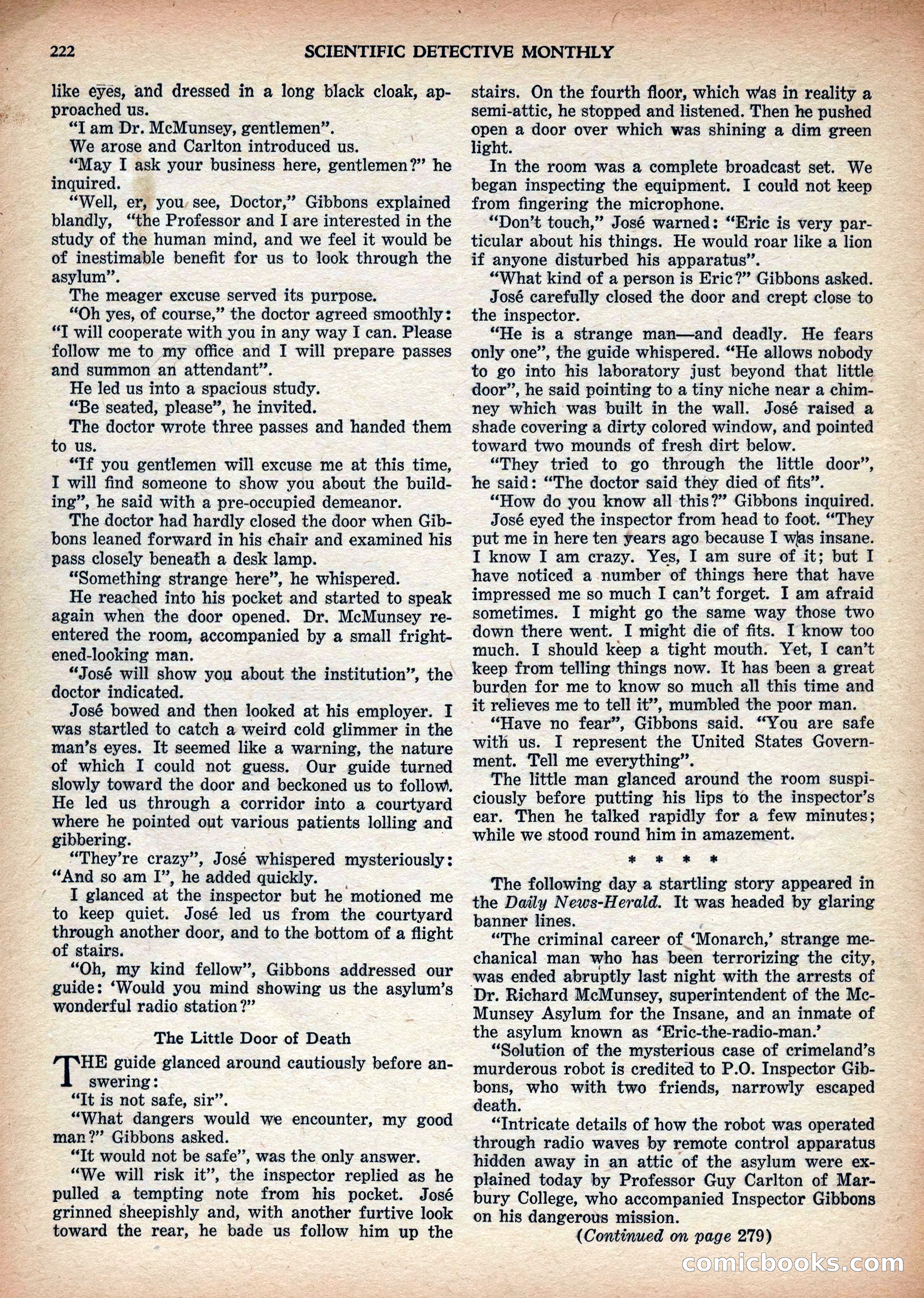 Scientific Detective Monthly — page 32 of 100