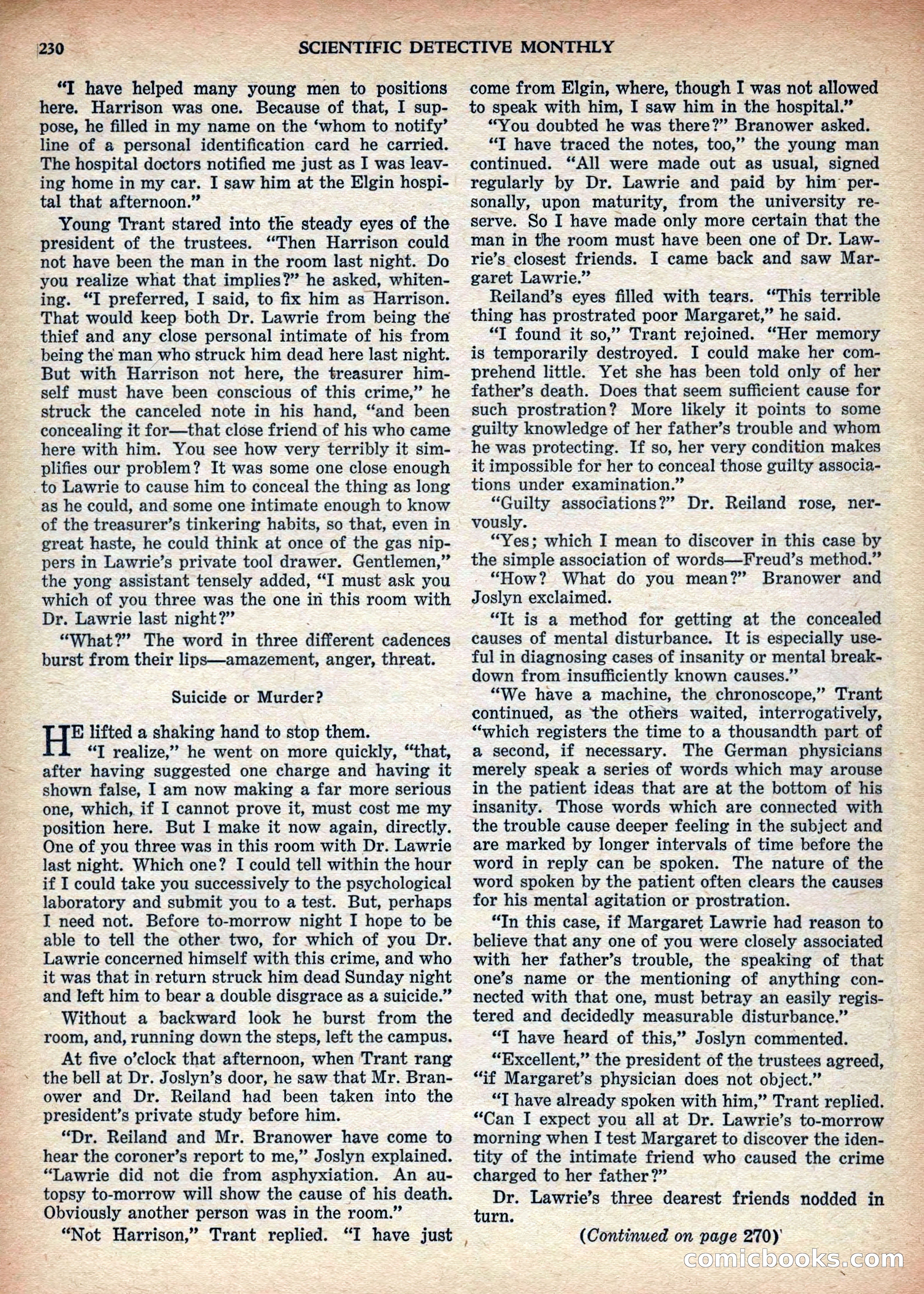 Scientific Detective Monthly — page 40 of 100