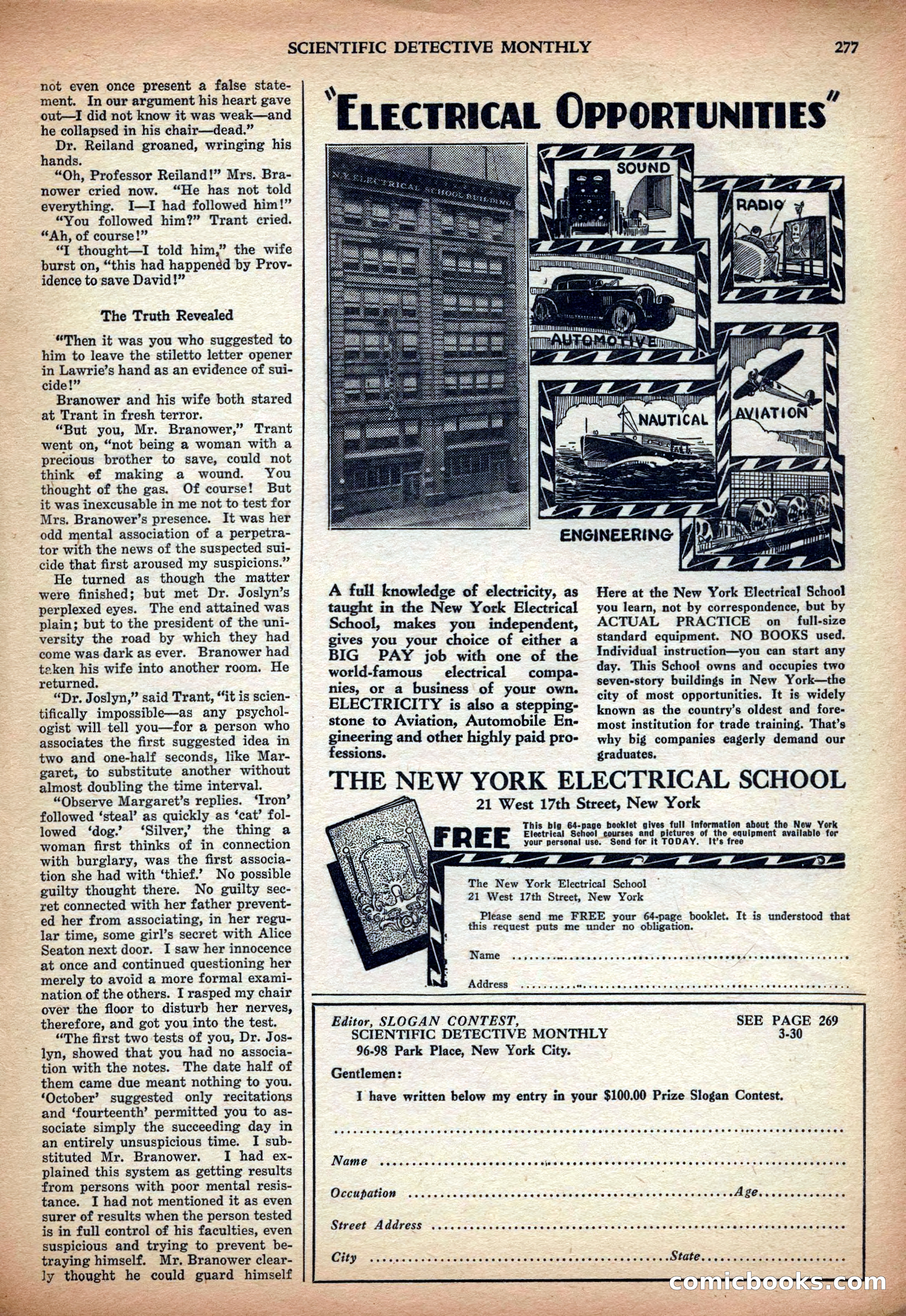 Scientific Detective Monthly — page 87 of 100