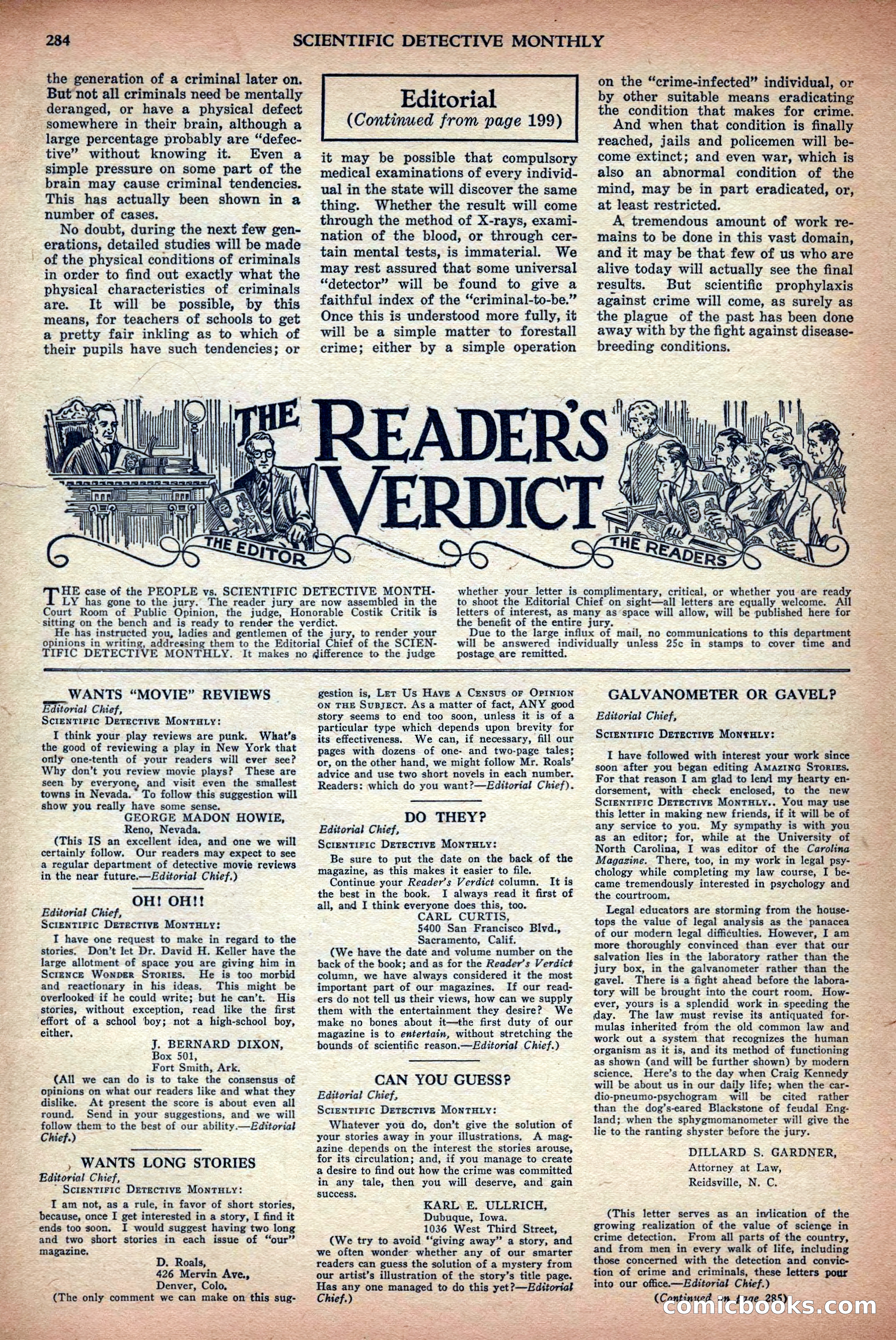 Scientific Detective Monthly — page 94 of 100