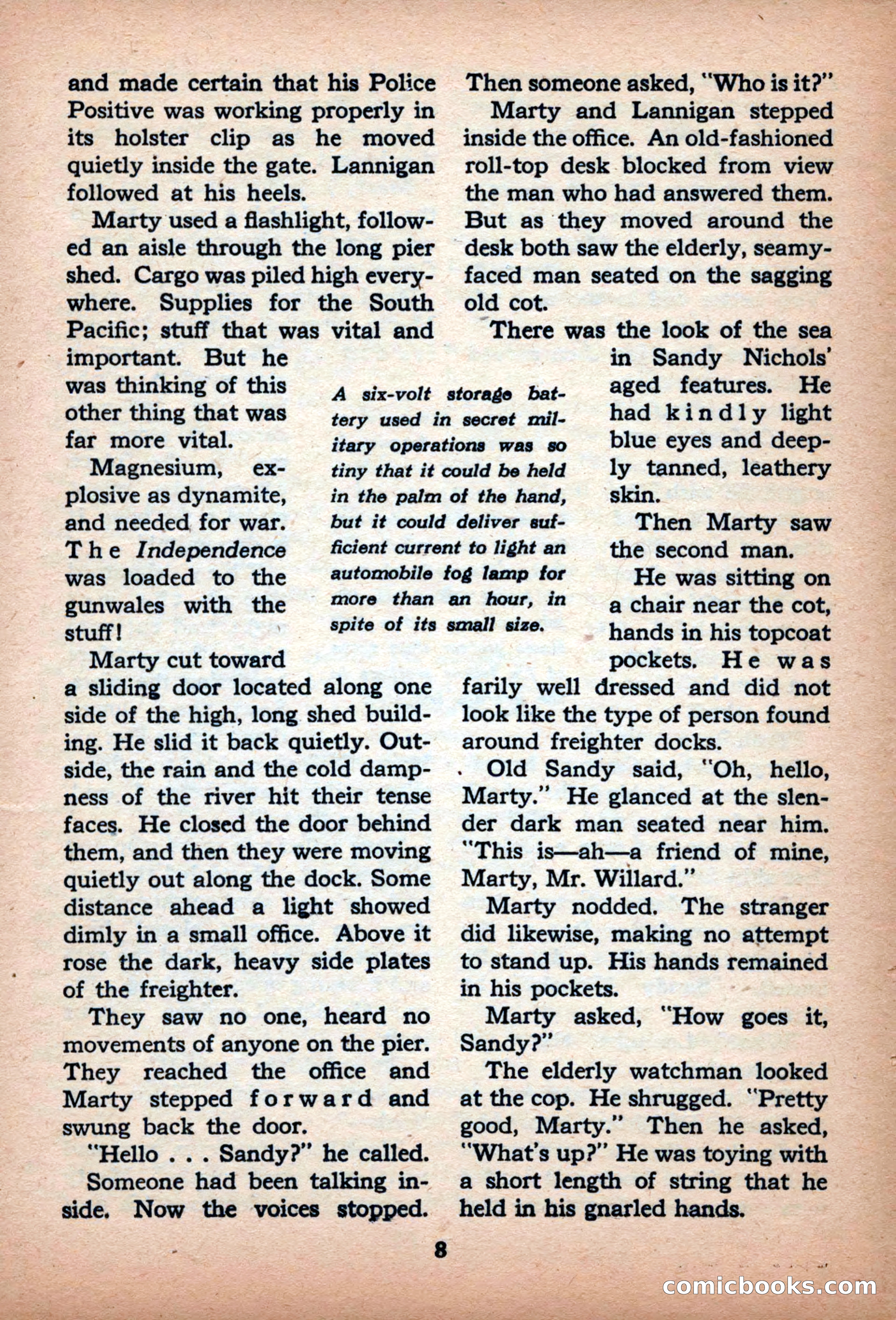 Scientific Detective, June 1946 — page 8 of 68