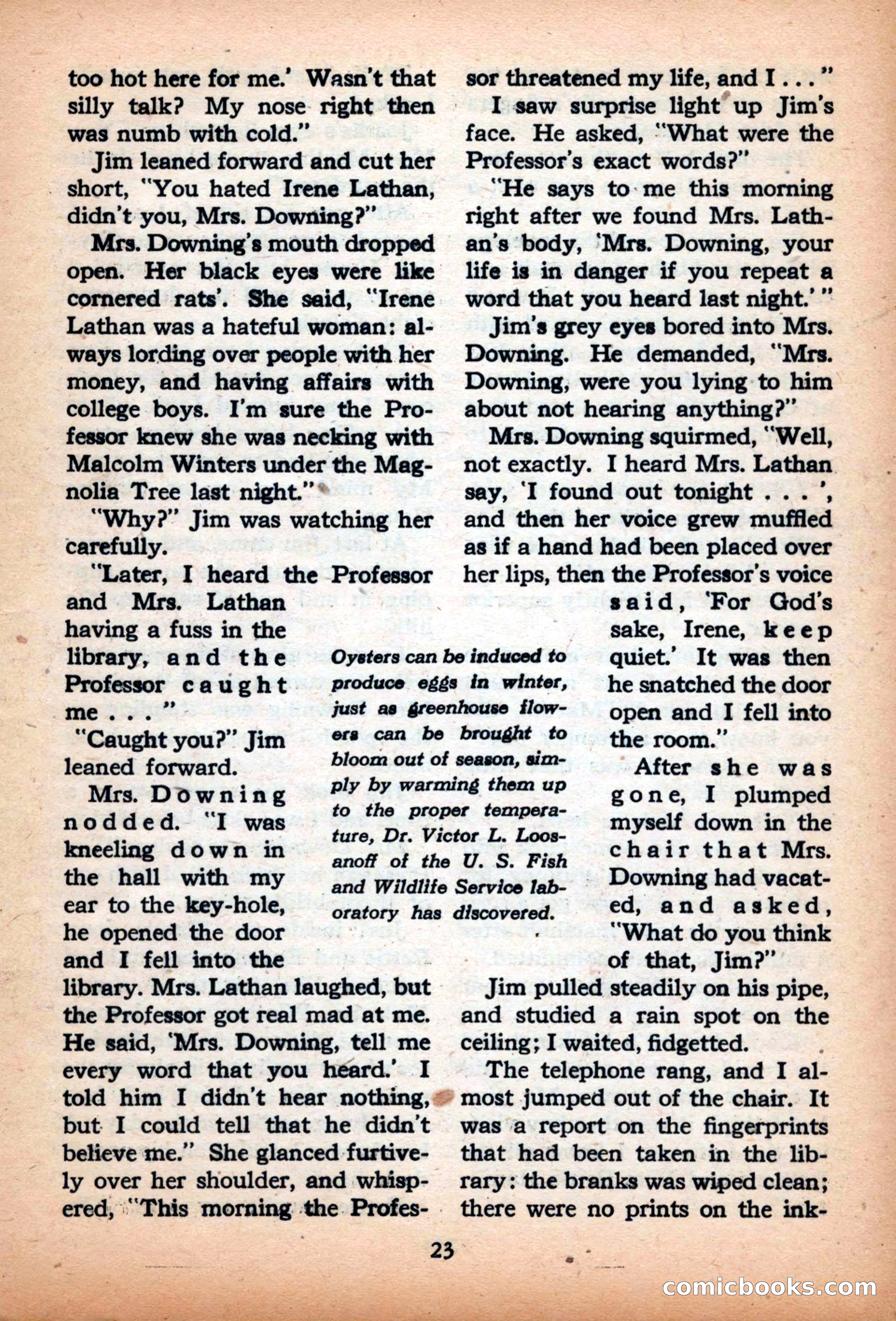Scientific Detective, June 1946 — page 23 of 68