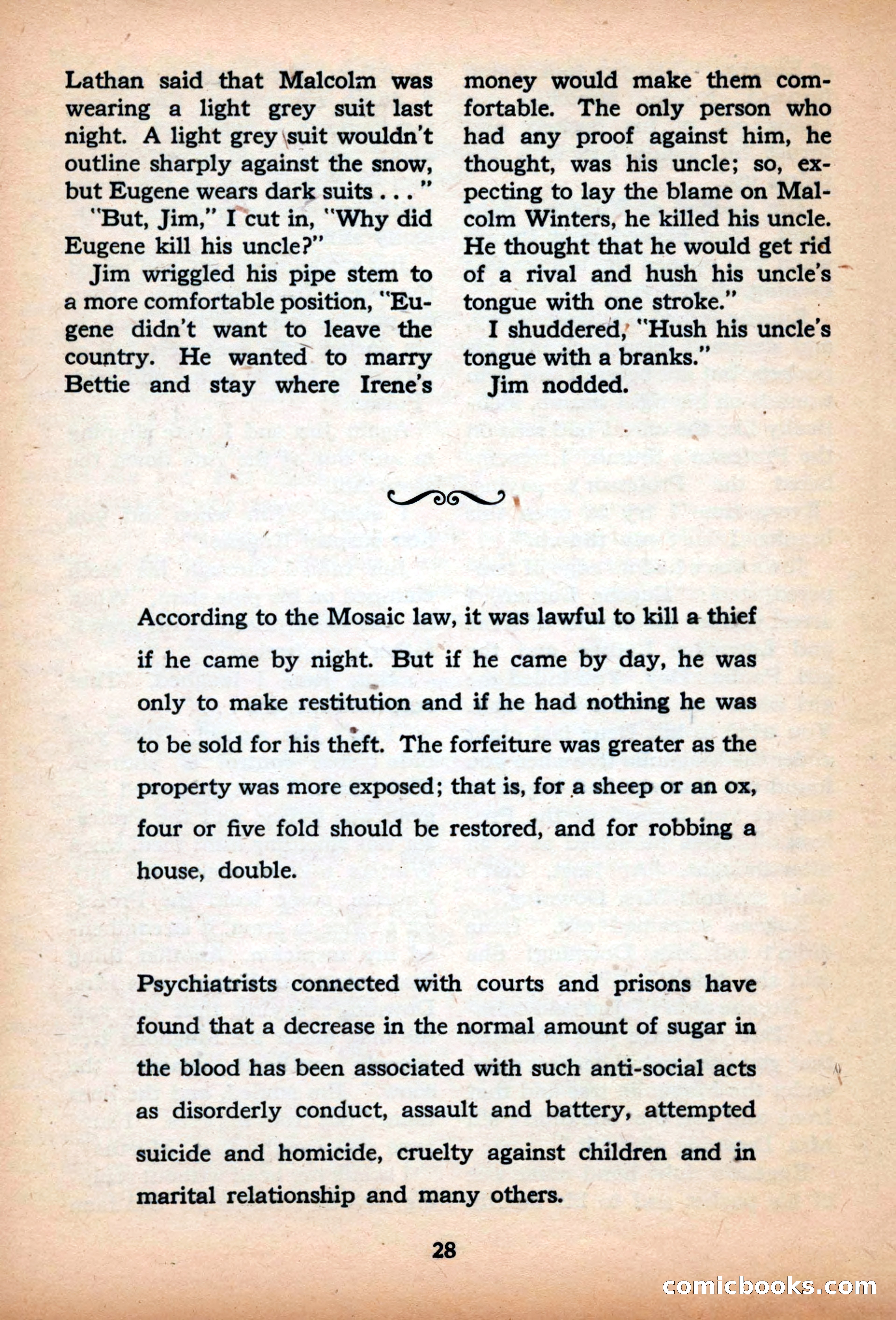 Scientific Detective, June 1946 — page 28 of 68