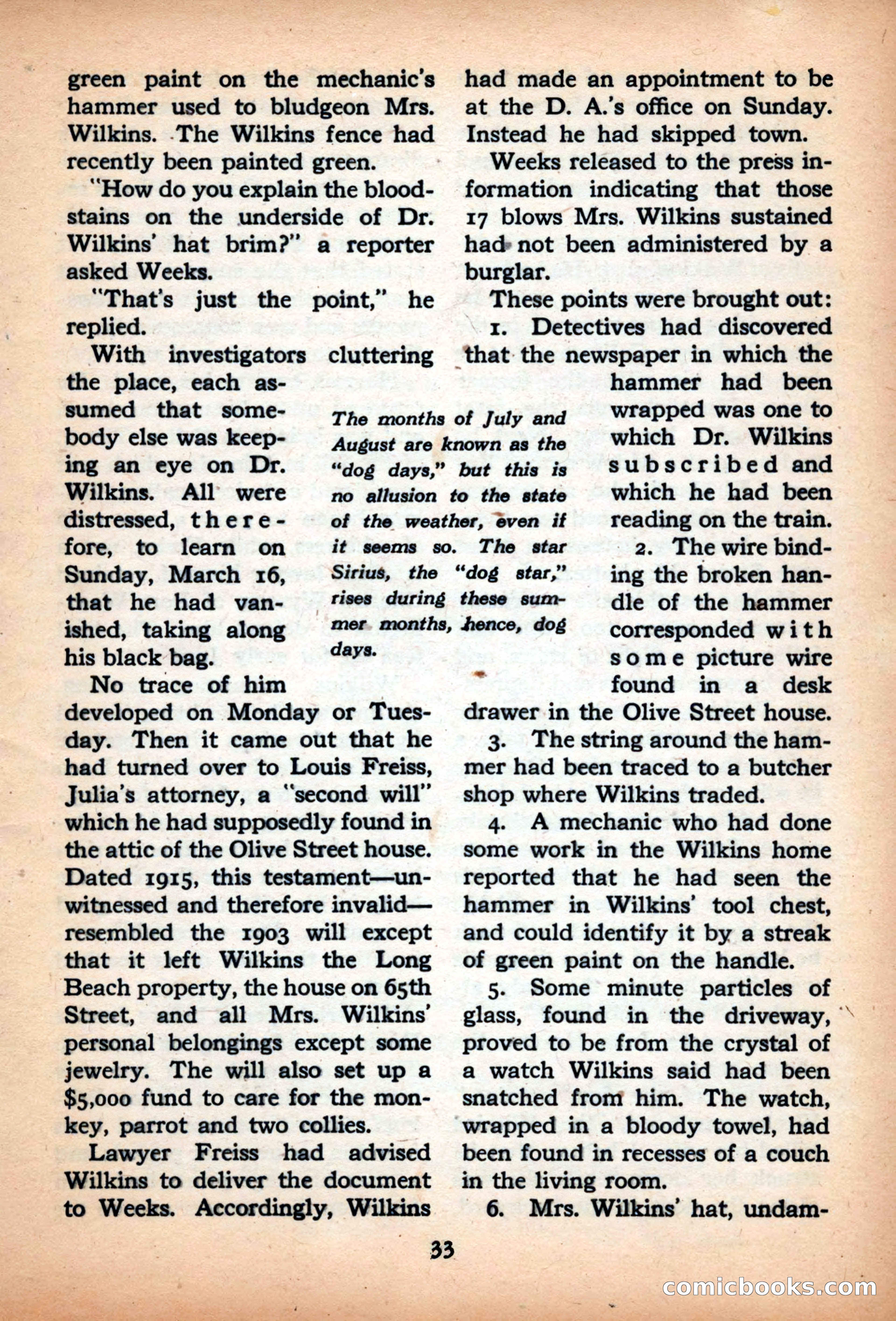 Scientific Detective, June 1946 — page 33 of 68