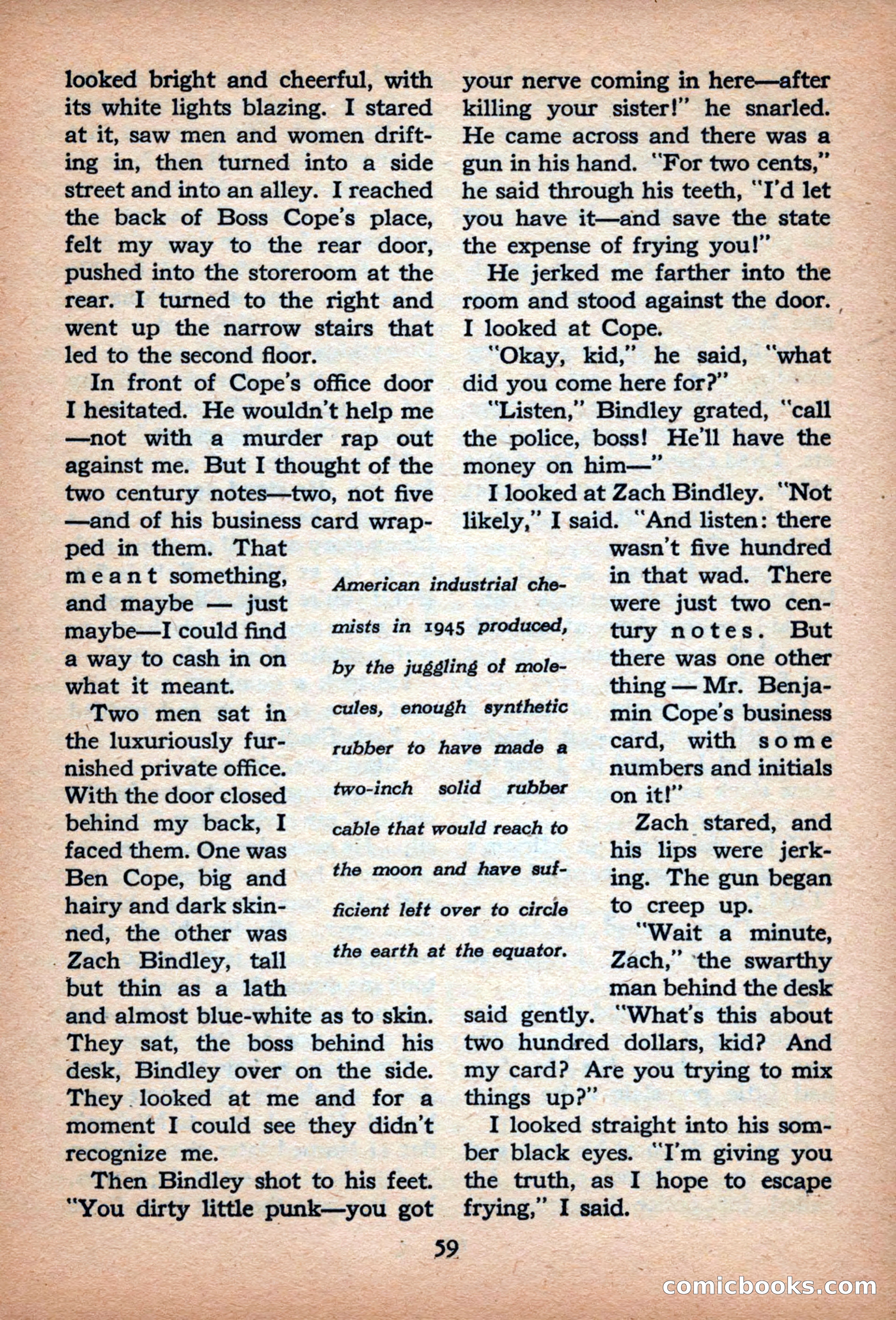 Scientific Detective, June 1946 — page 59 of 68