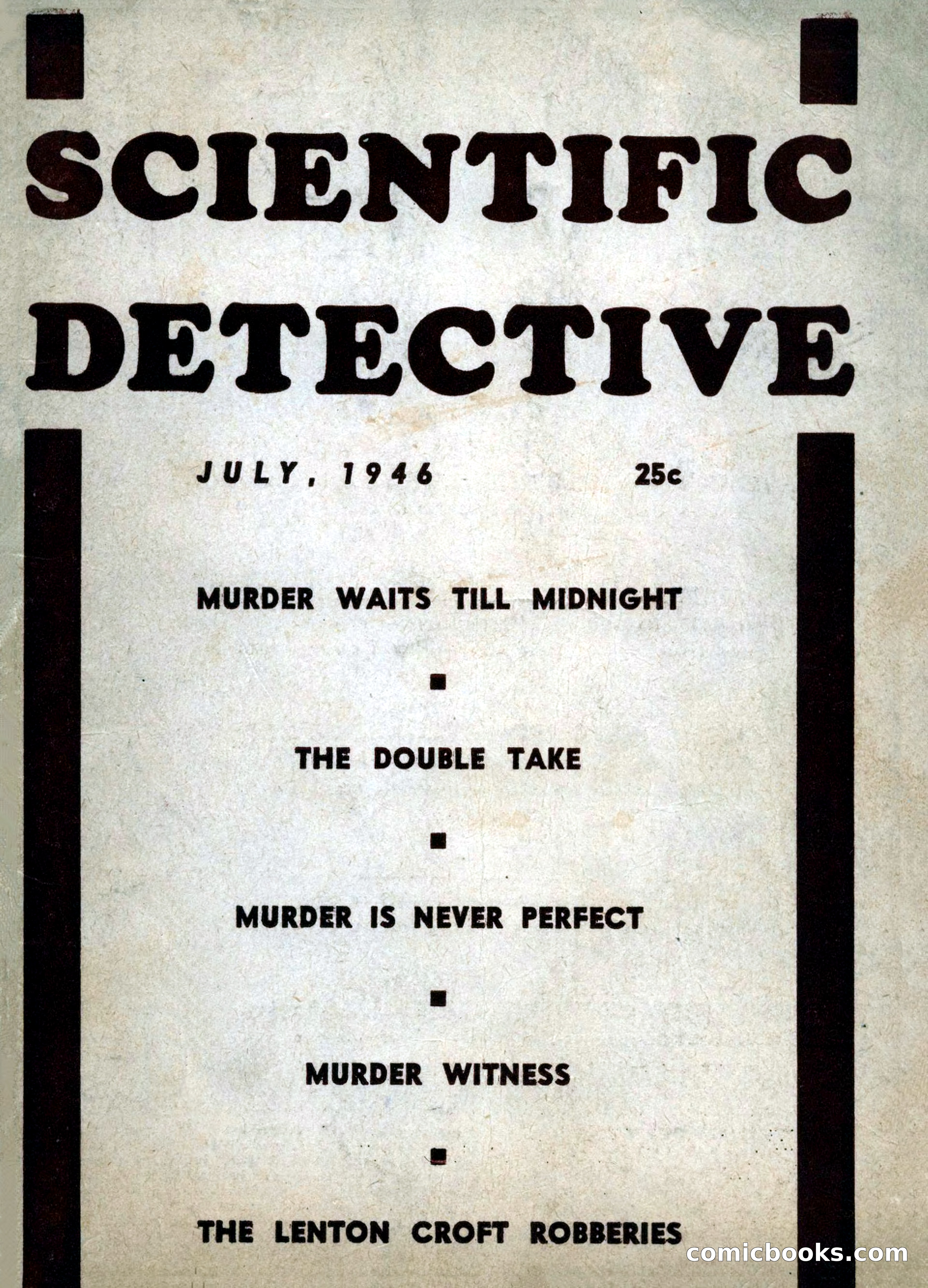 Scientific Detective, July 1946 — page 1 of 68