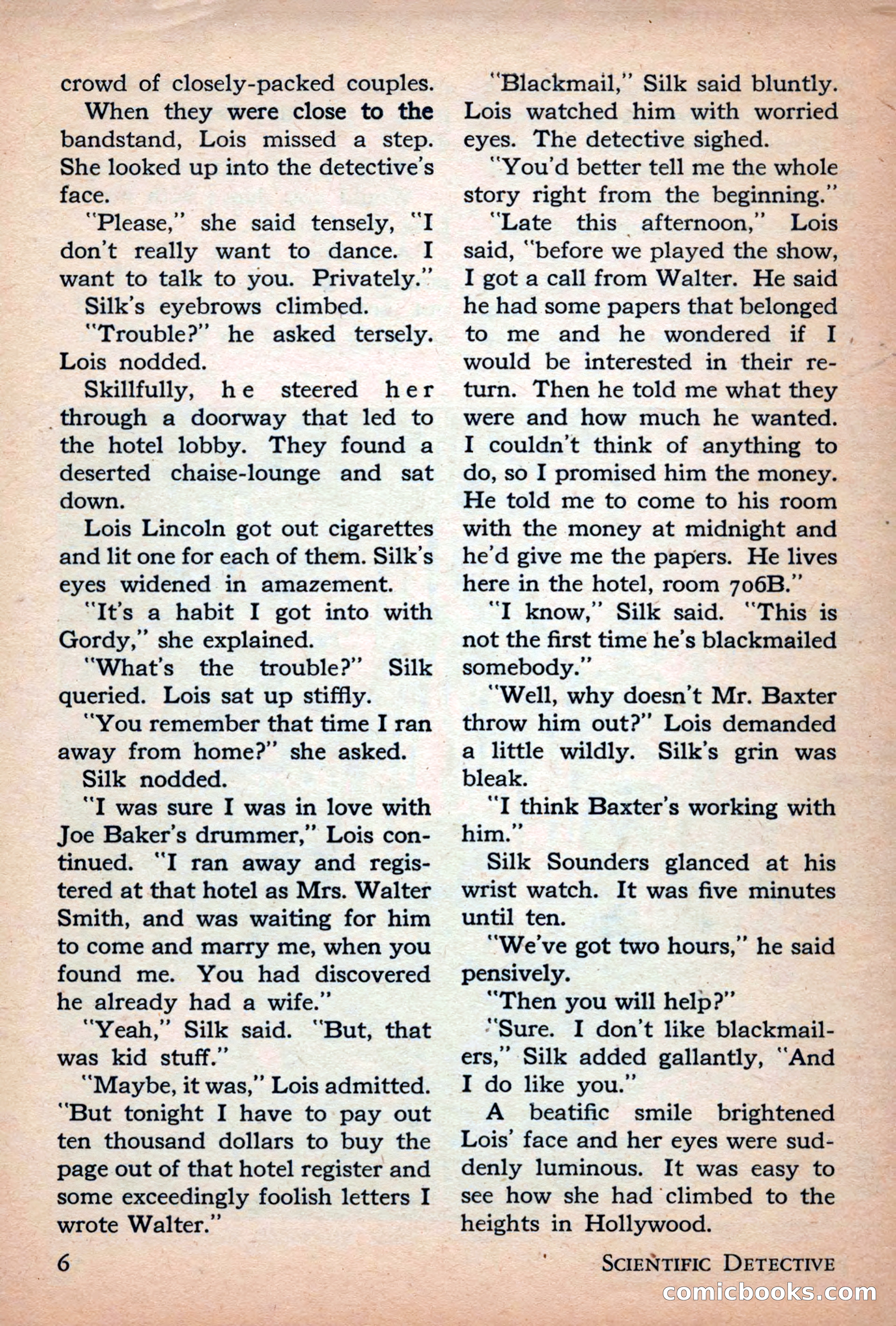 Scientific Detective, July 1946 — page 6 of 68