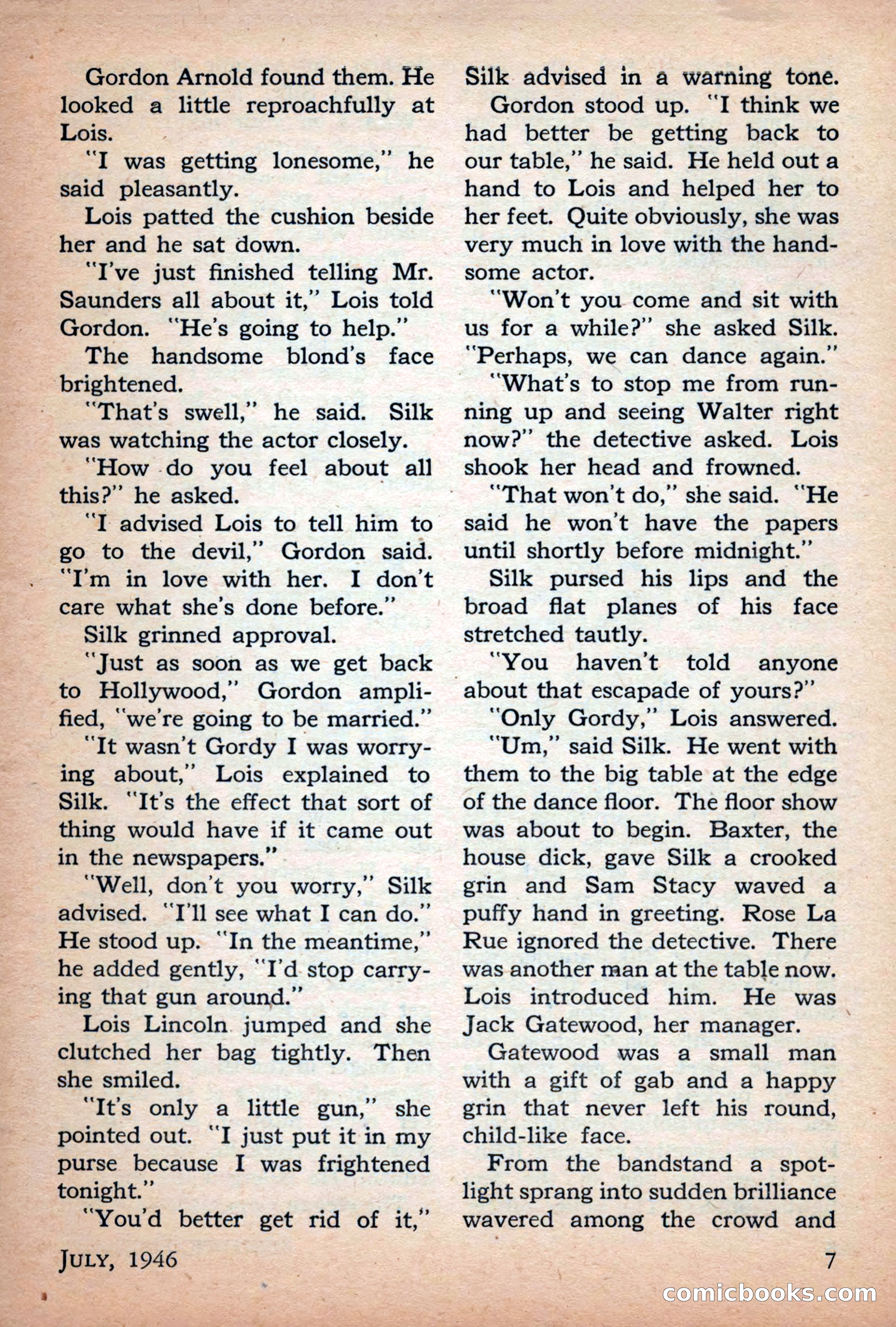 Scientific Detective, July 1946 — page 7 of 68