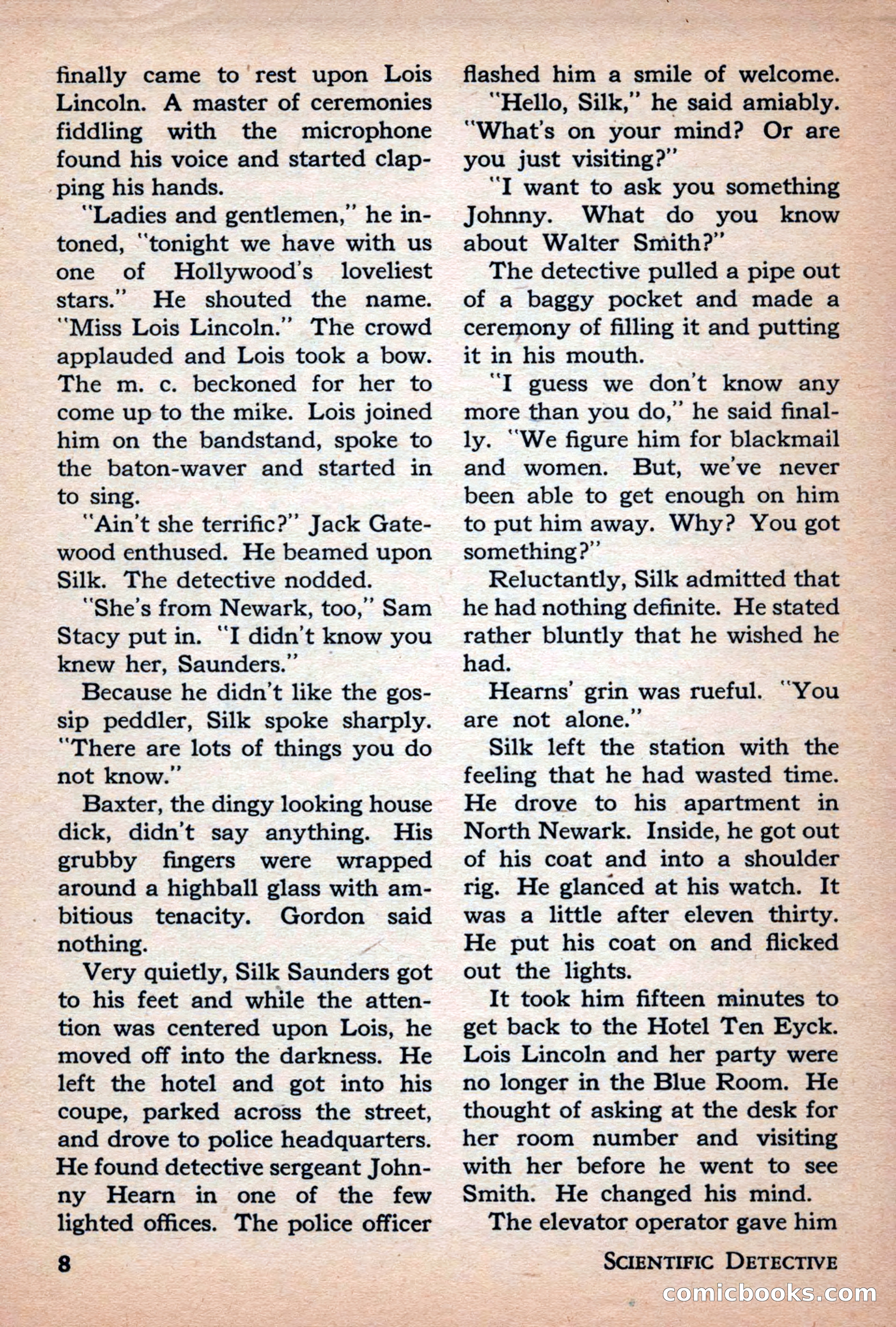 Scientific Detective, July 1946 — page 8 of 68