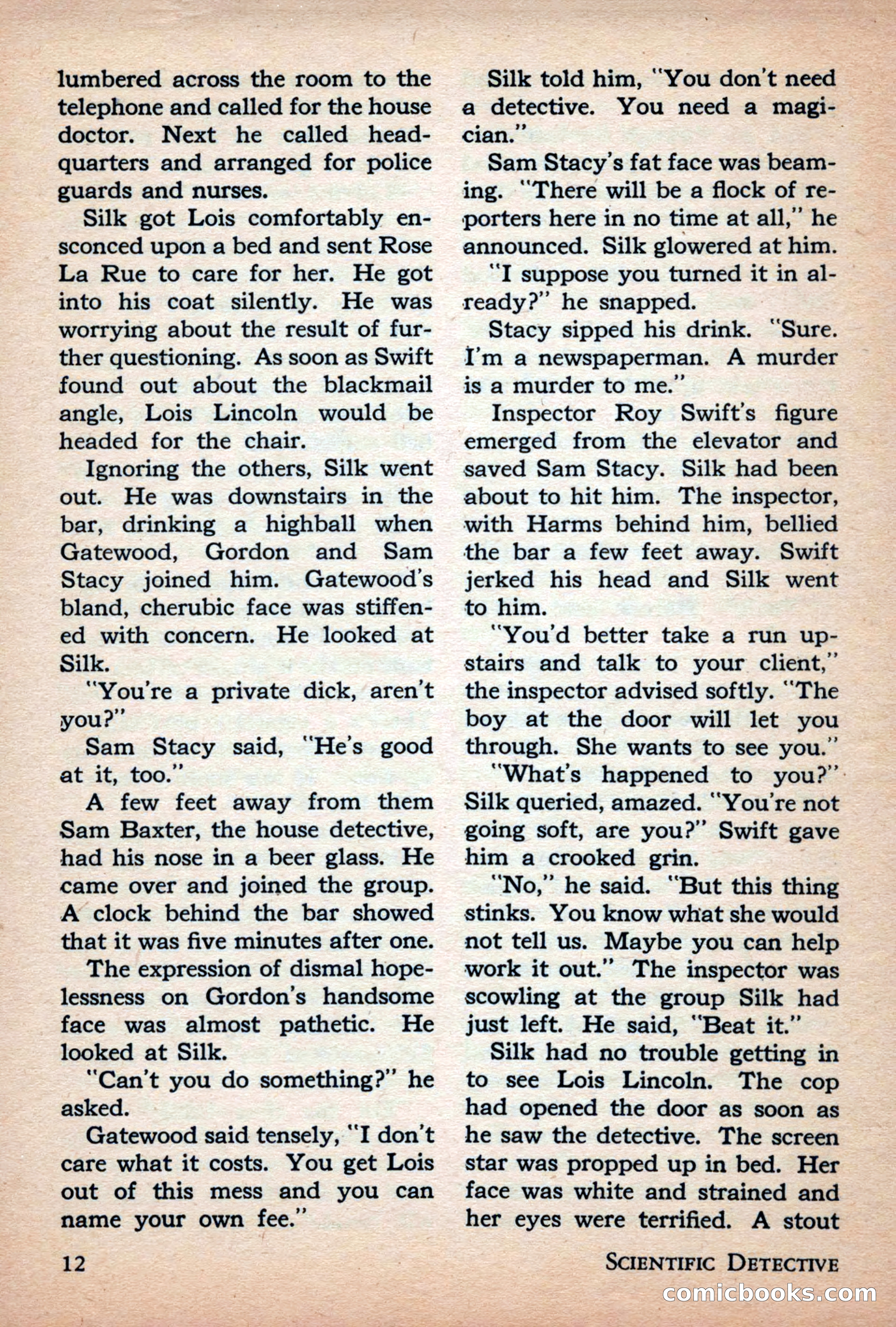 Scientific Detective, July 1946 — page 12 of 68
