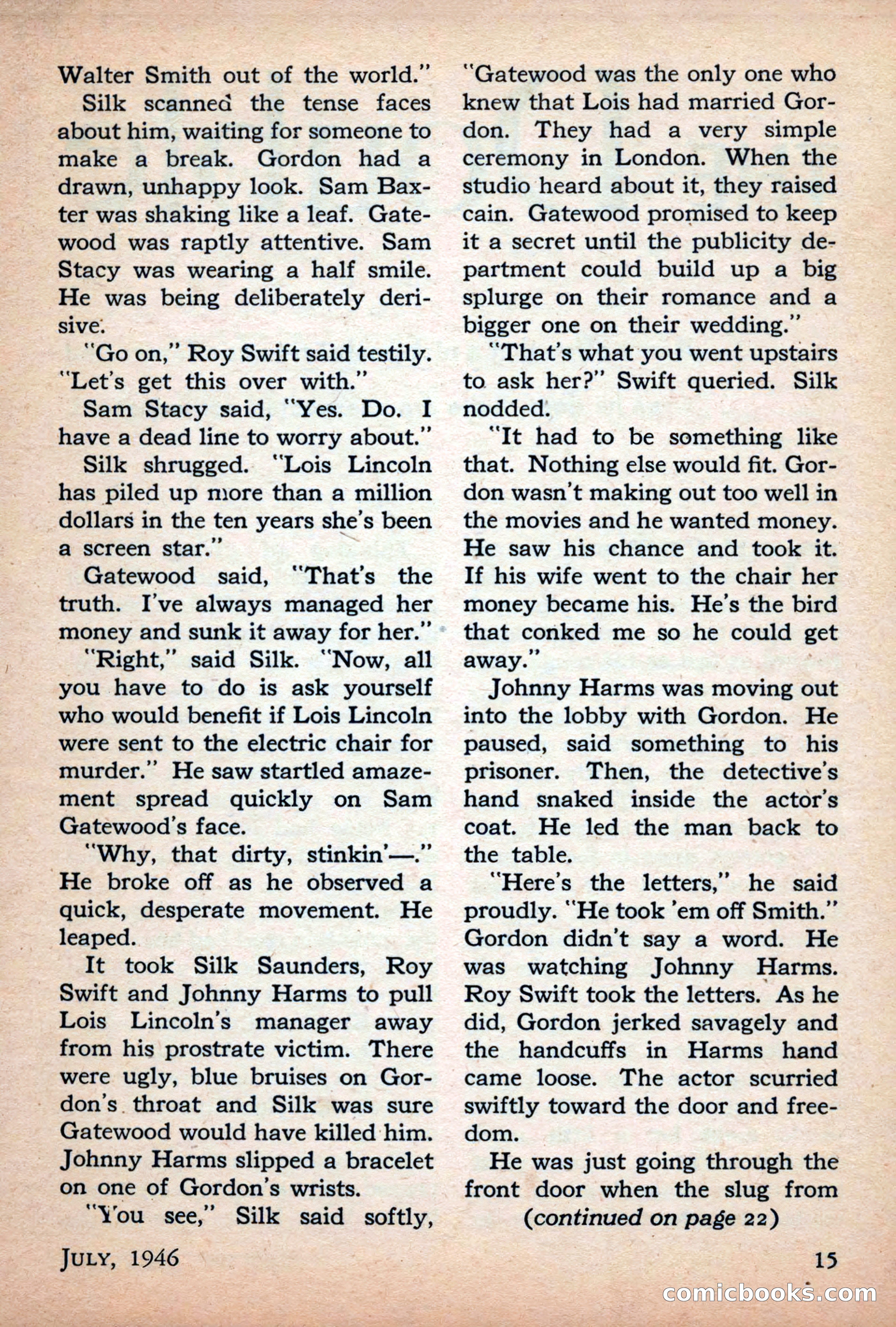 Scientific Detective, July 1946 — page 15 of 68