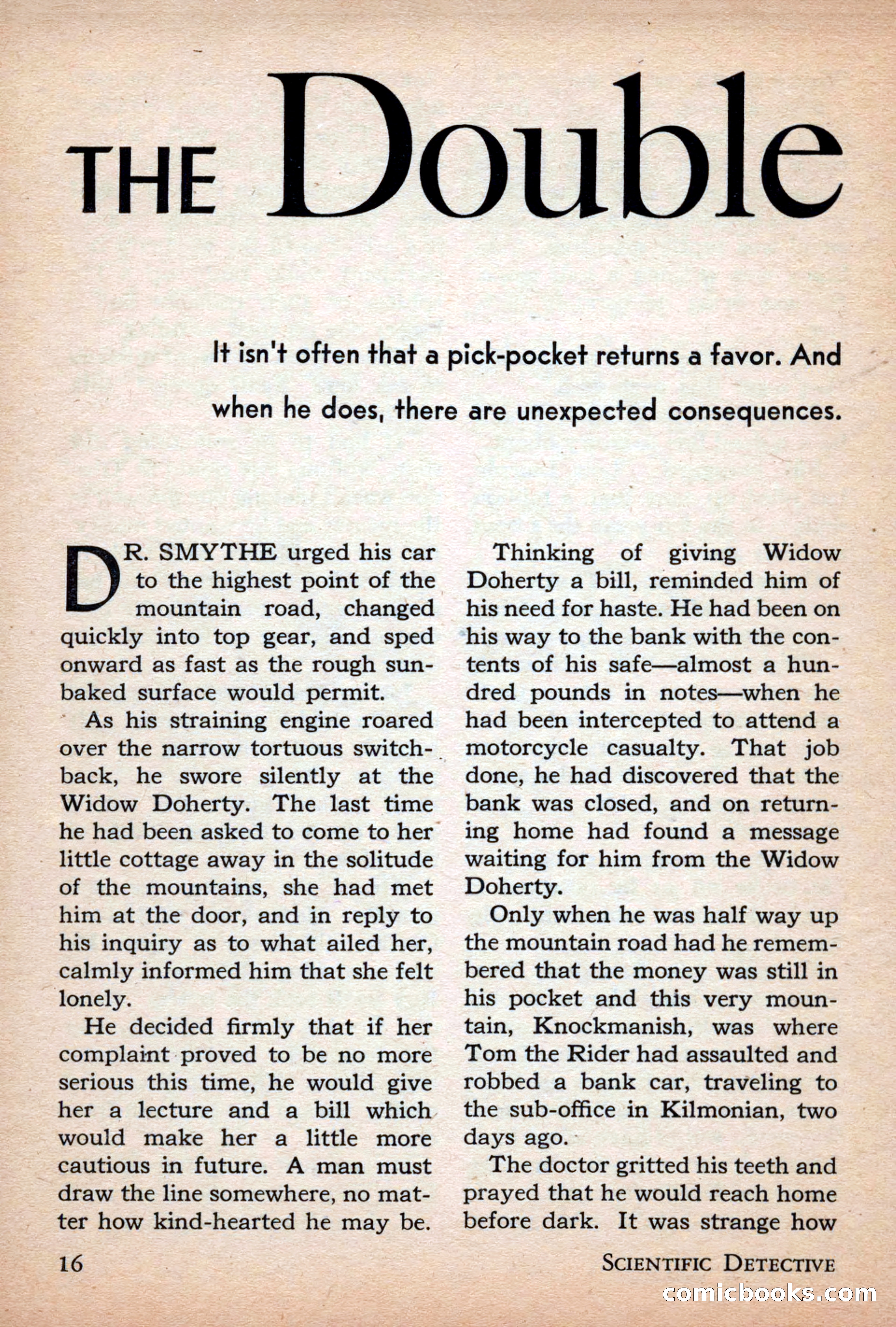 Scientific Detective, July 1946 — page 16 of 68