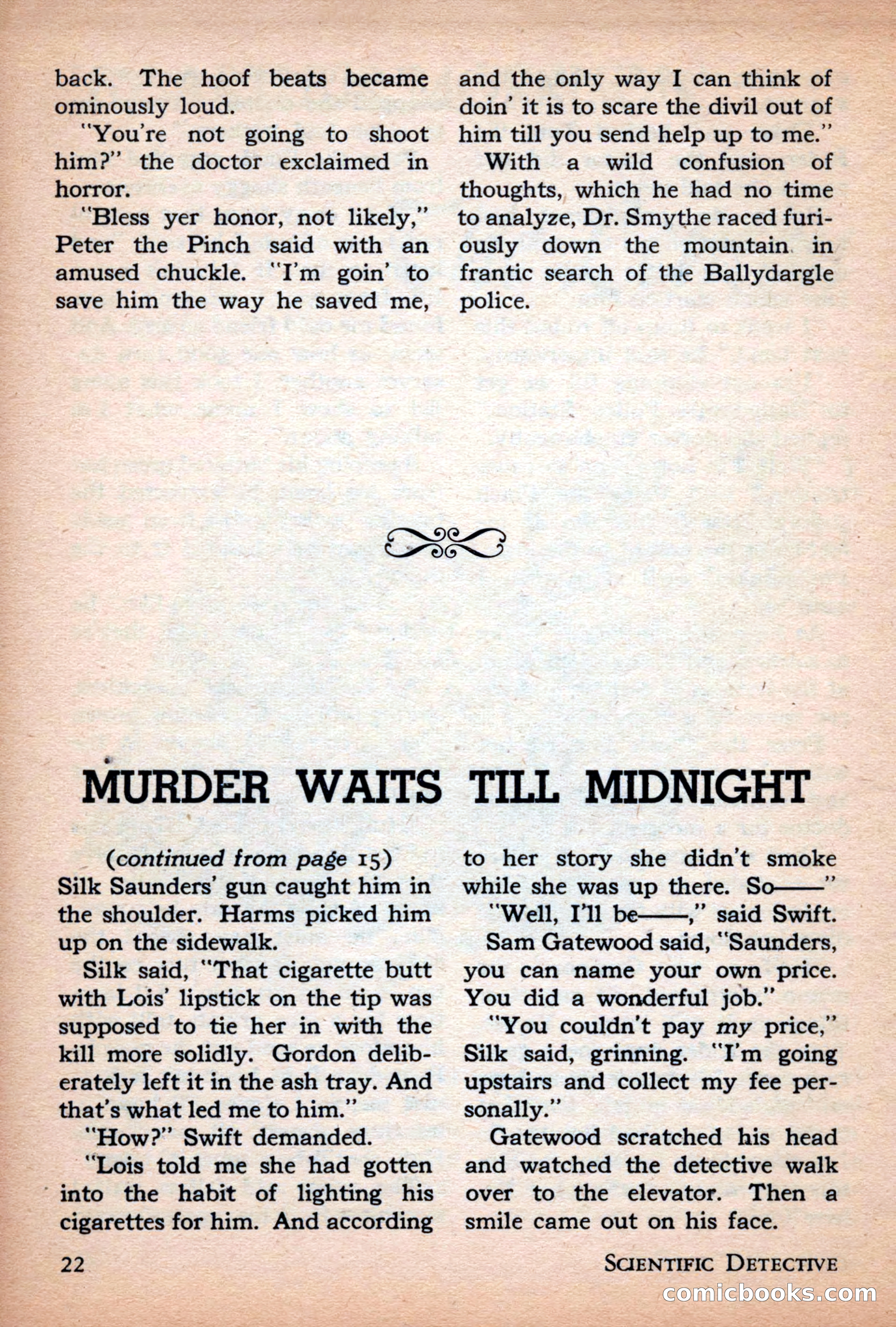 Scientific Detective, July 1946 — page 22 of 68
