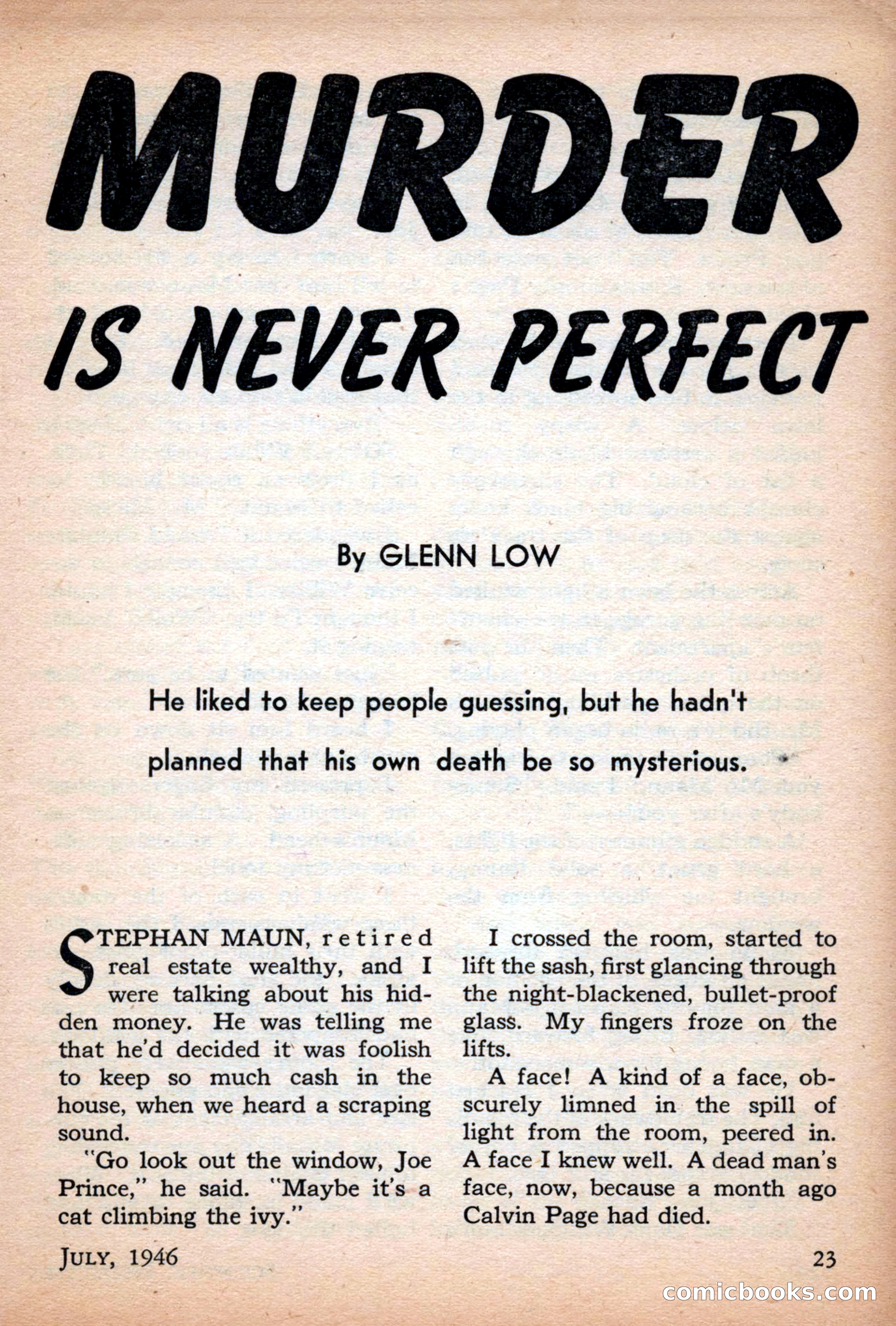 Scientific Detective, July 1946 — page 23 of 68