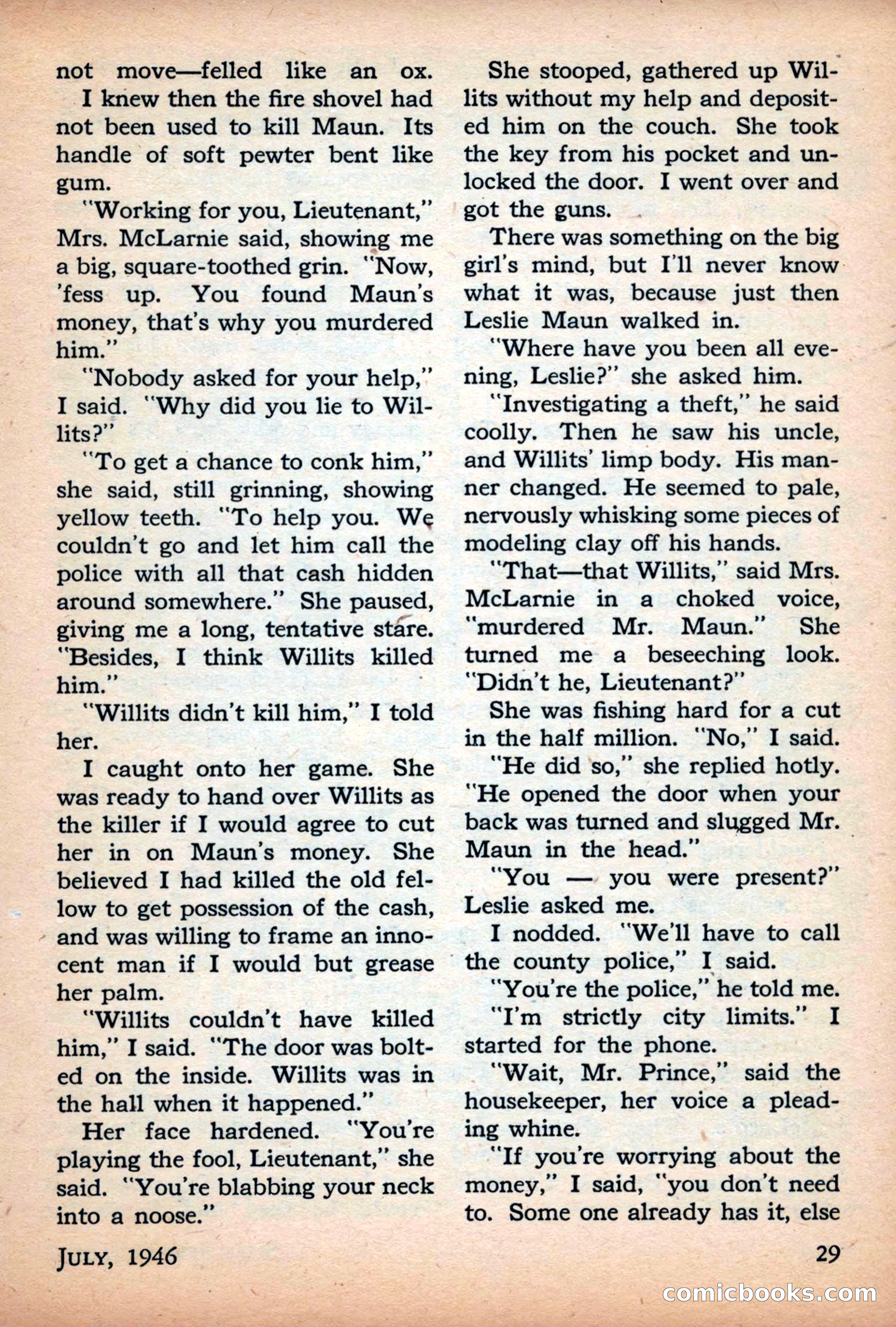 Scientific Detective, July 1946 — page 29 of 68