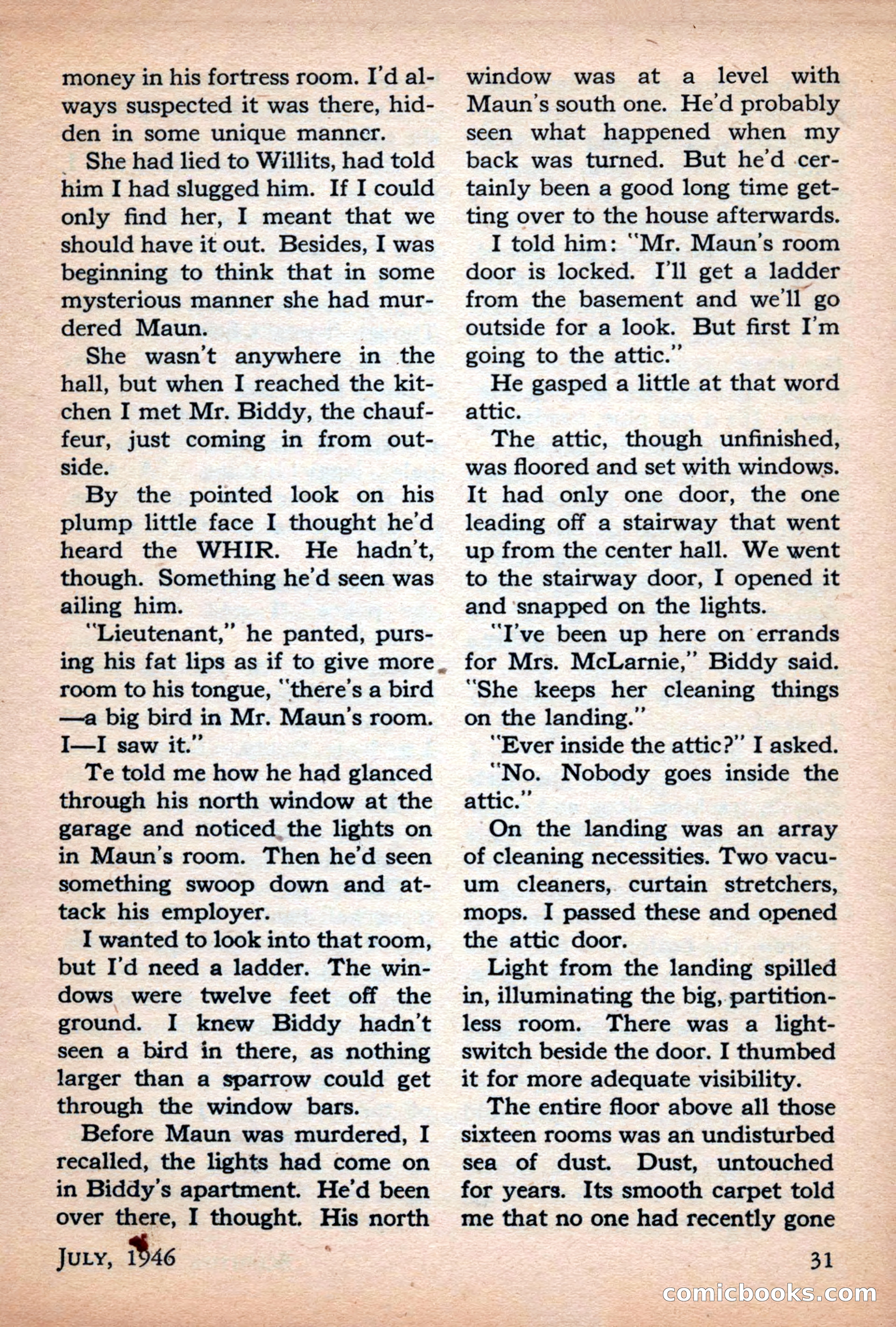 Scientific Detective, July 1946 — page 31 of 68