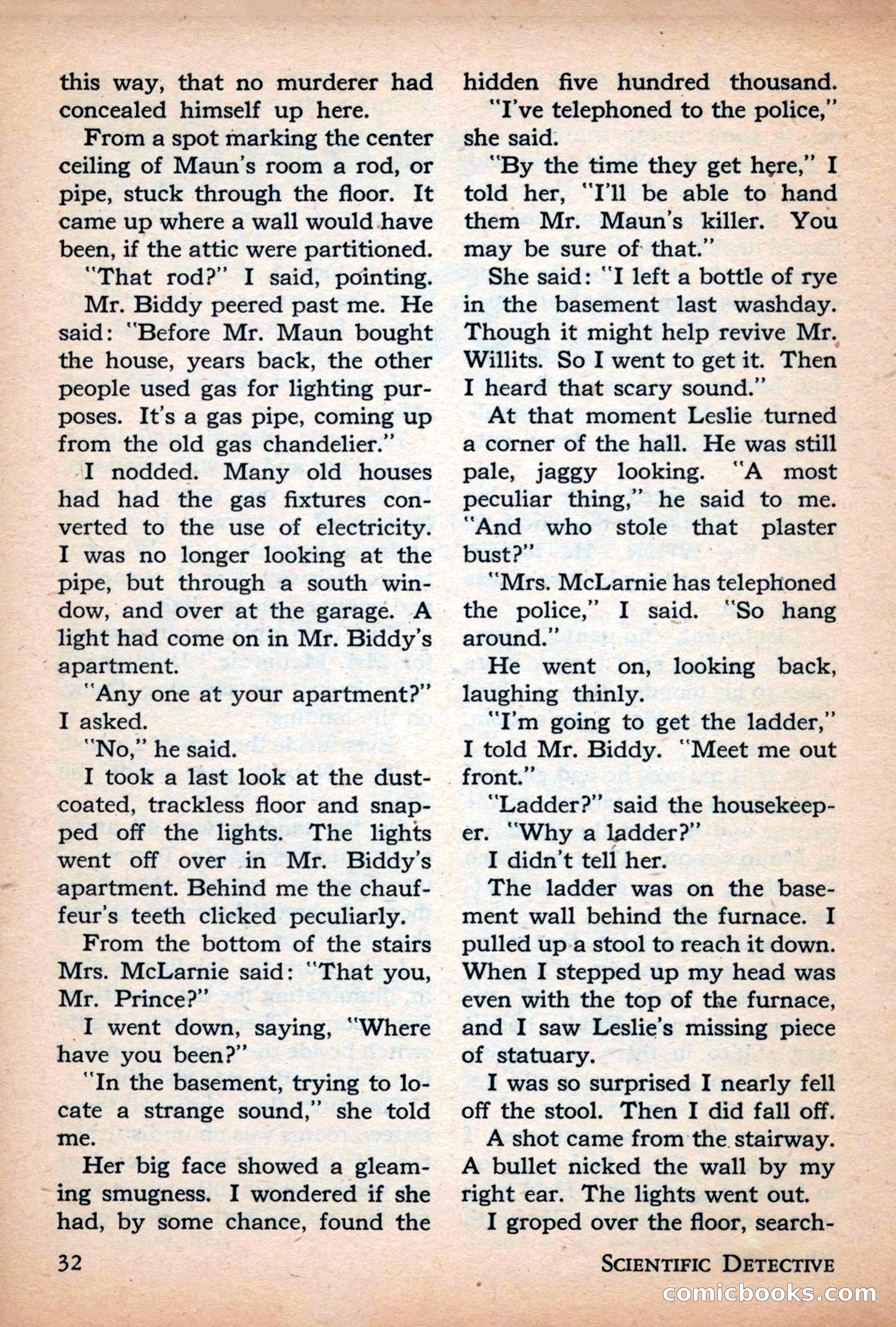 Scientific Detective, July 1946 — page 32 of 68