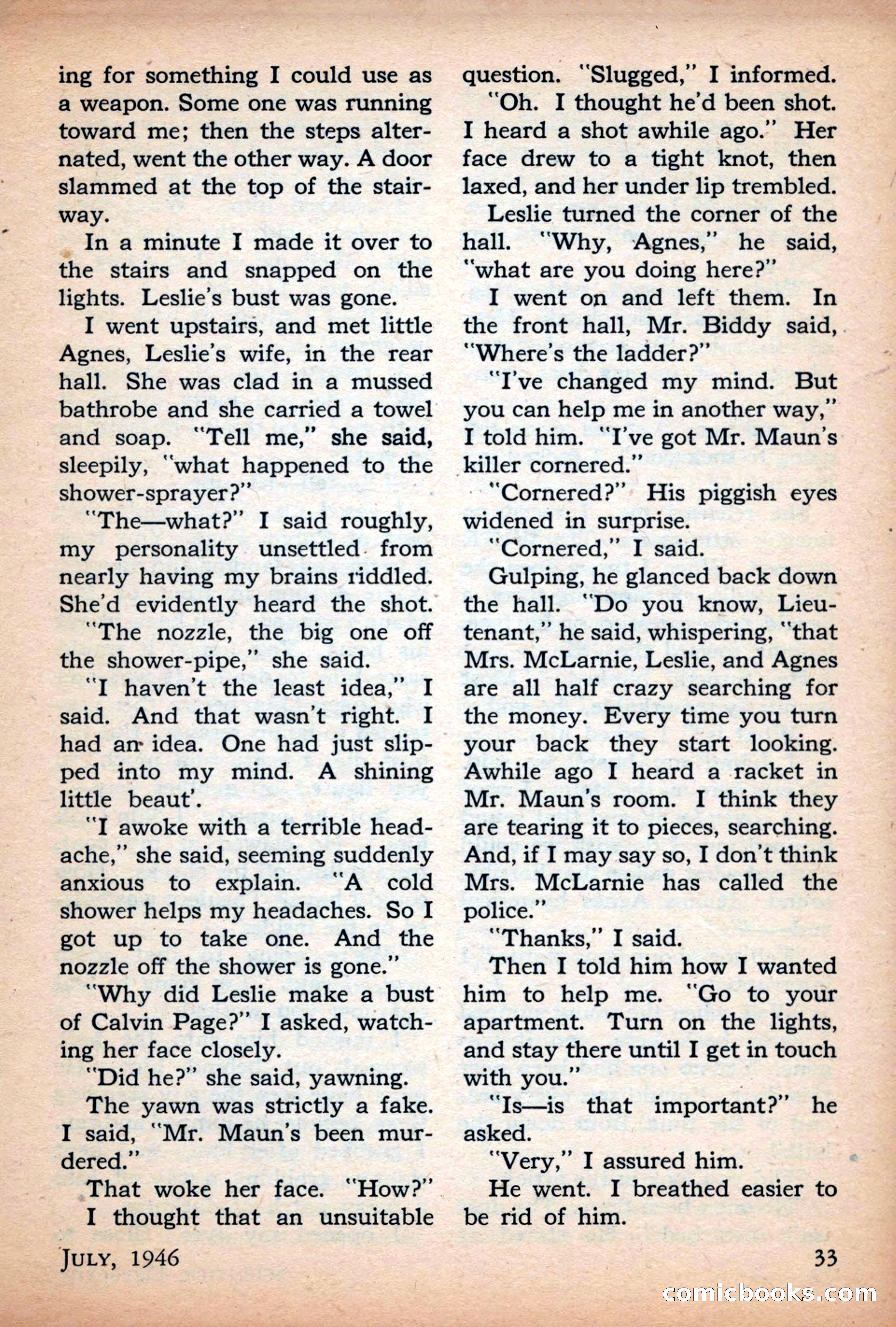 Scientific Detective, July 1946 — page 33 of 68