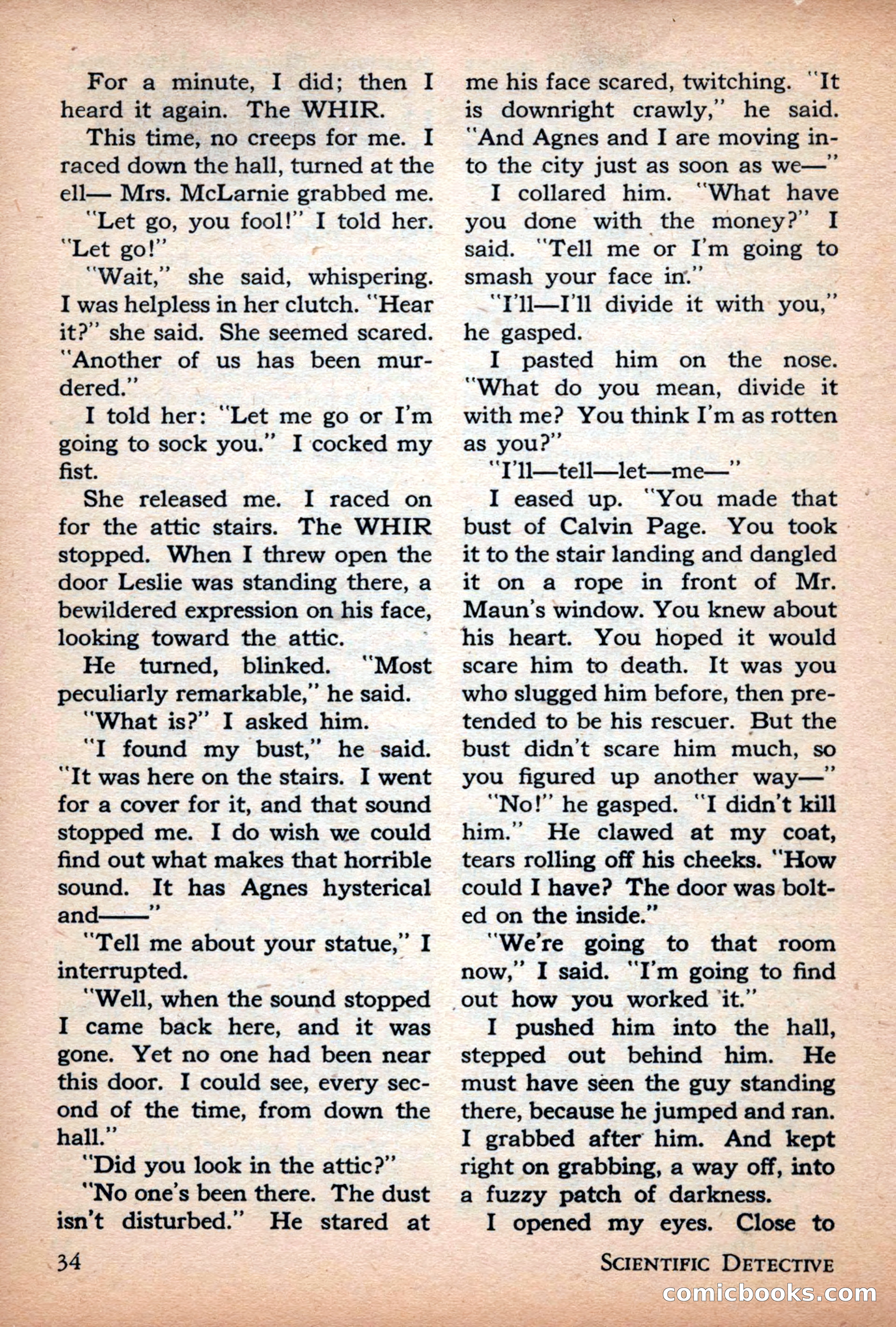 Scientific Detective, July 1946 — page 34 of 68