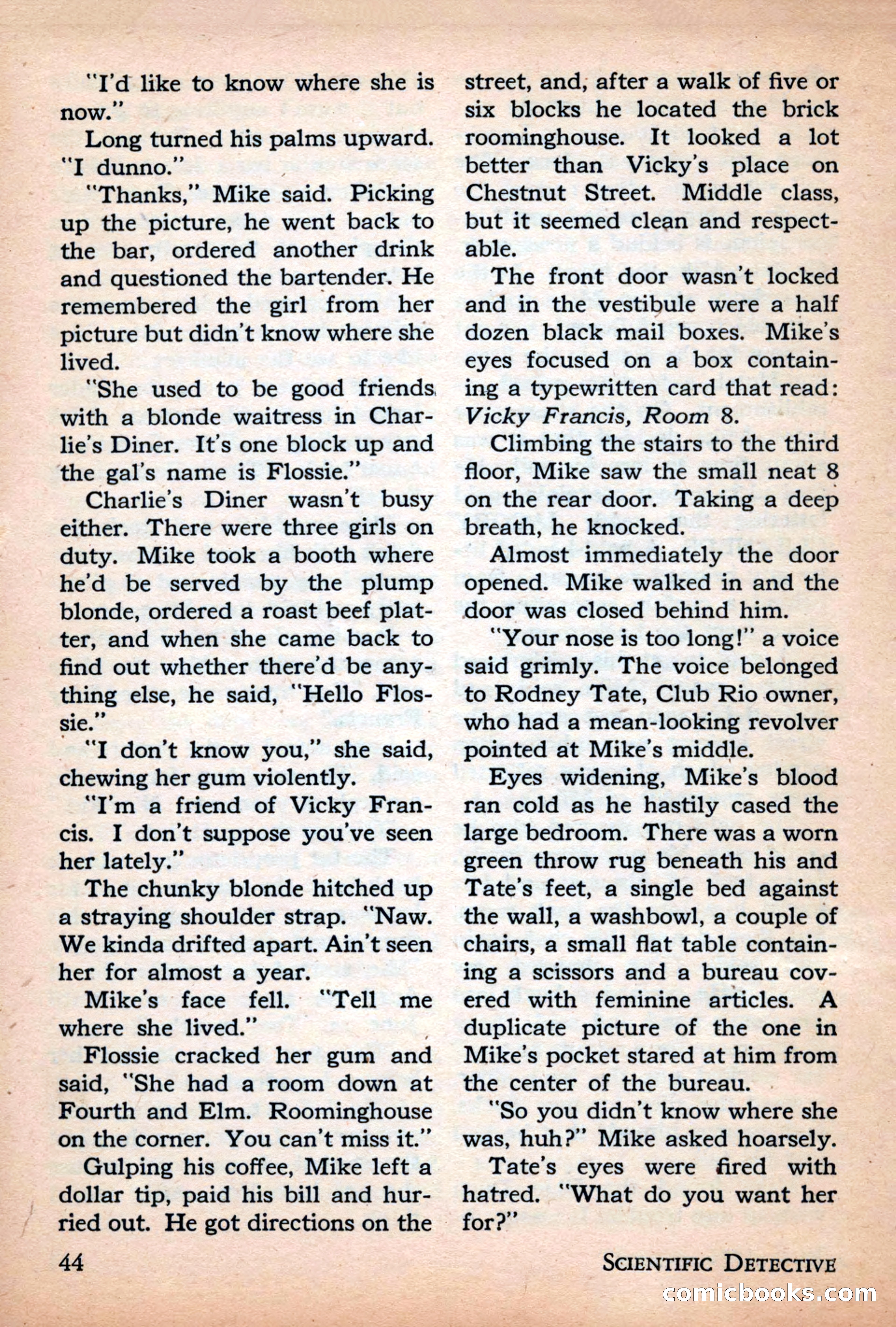 Scientific Detective, July 1946 — page 44 of 68