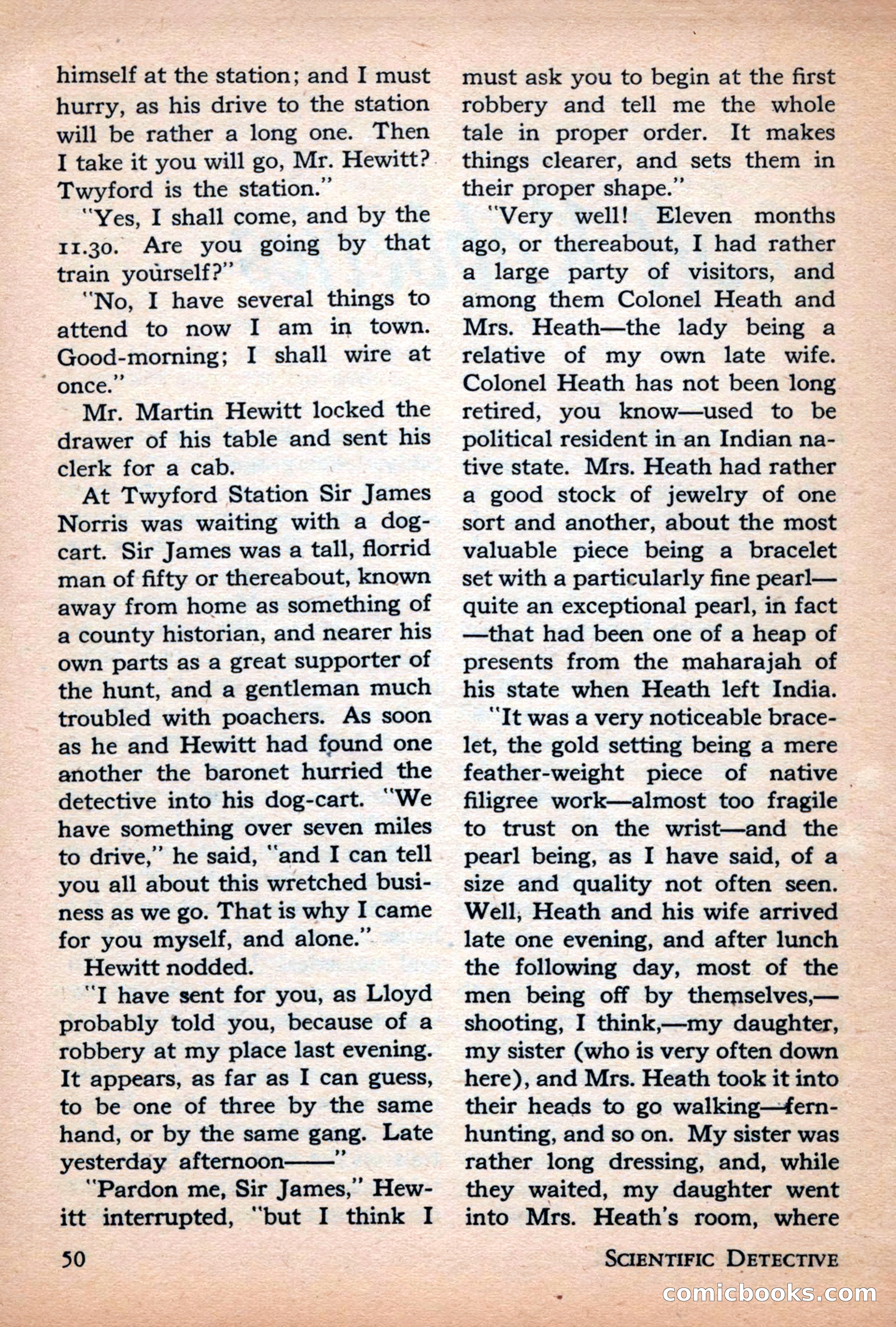 Scientific Detective, July 1946 — page 50 of 68