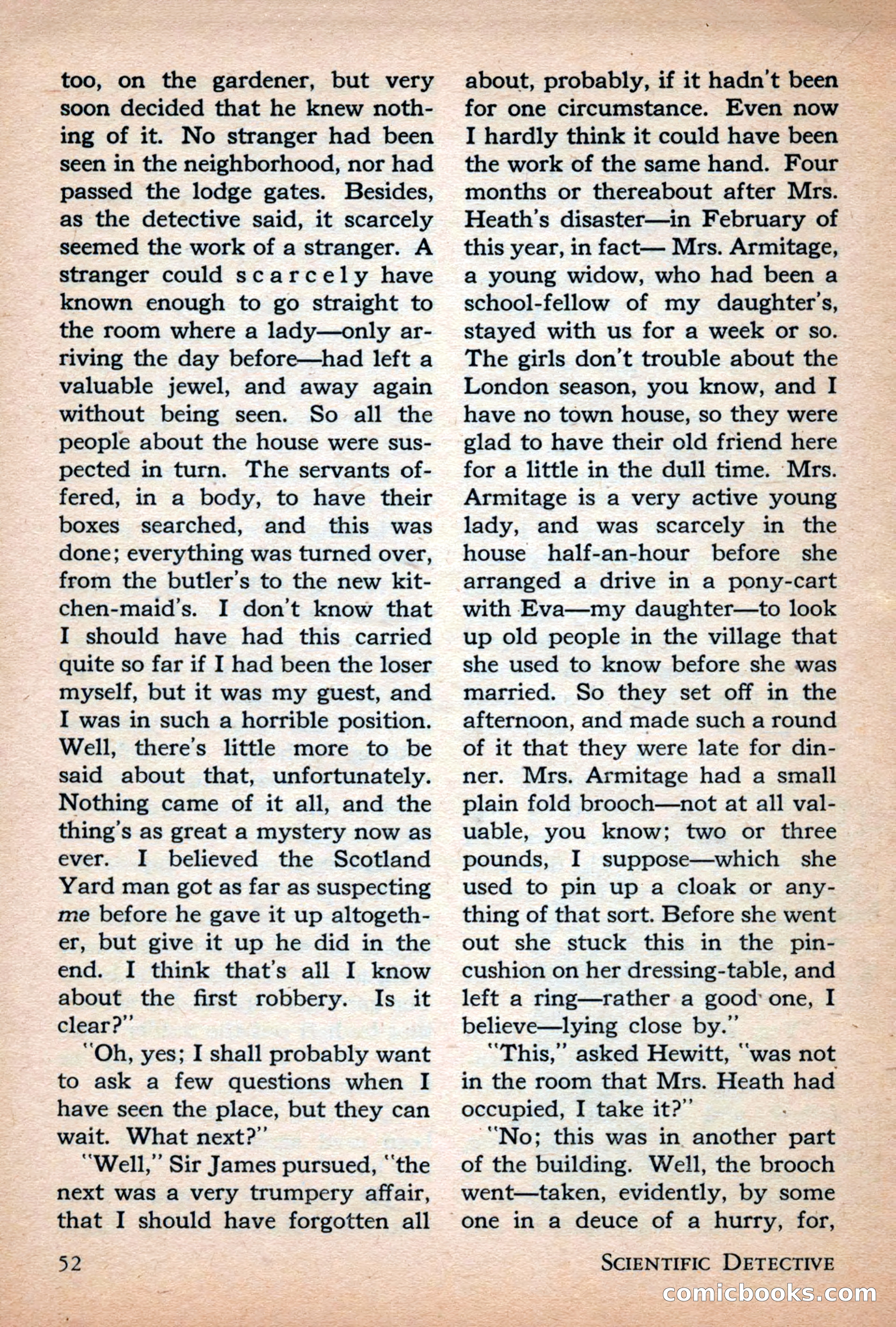 Scientific Detective, July 1946 — page 52 of 68