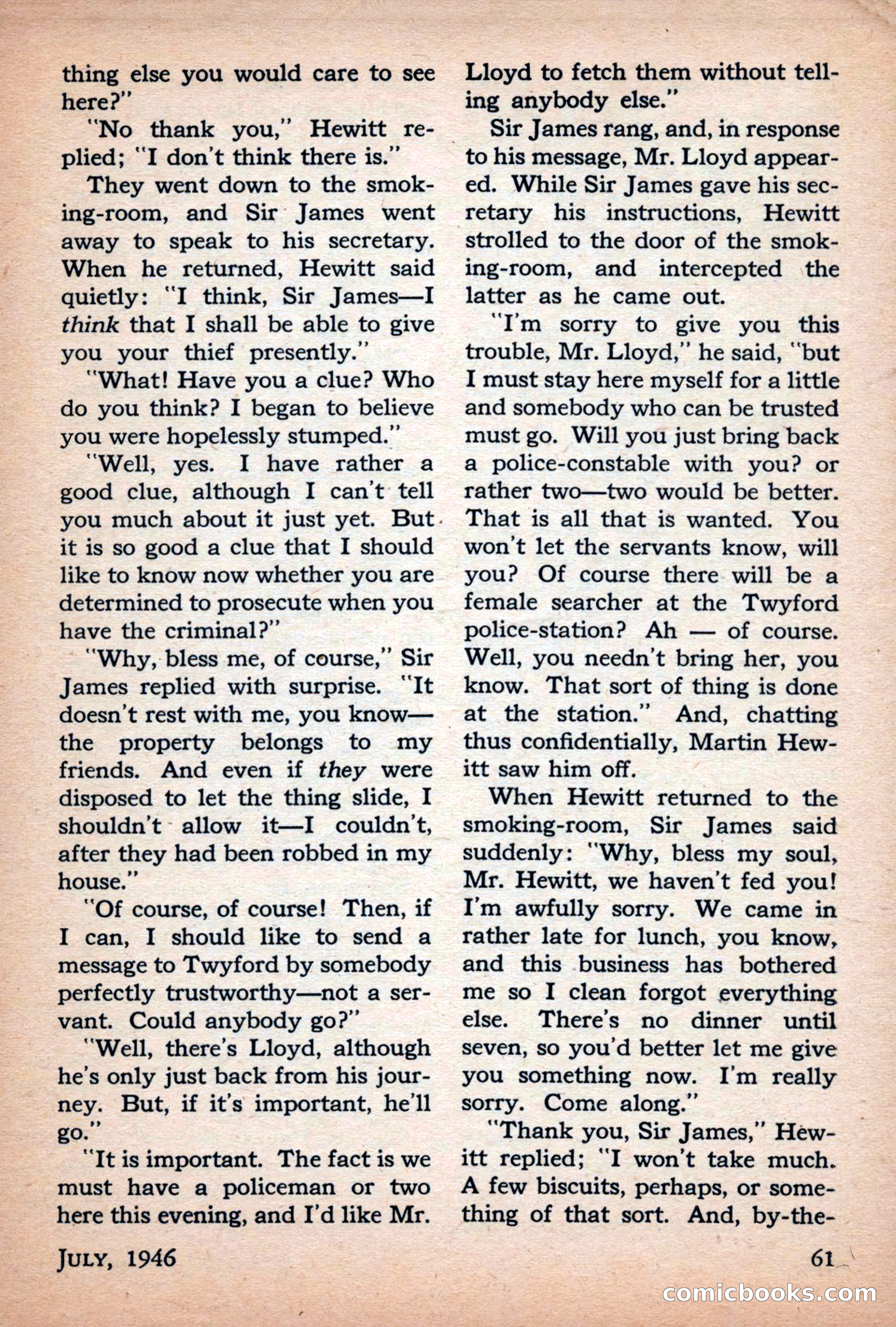 Scientific Detective, July 1946 — page 61 of 68