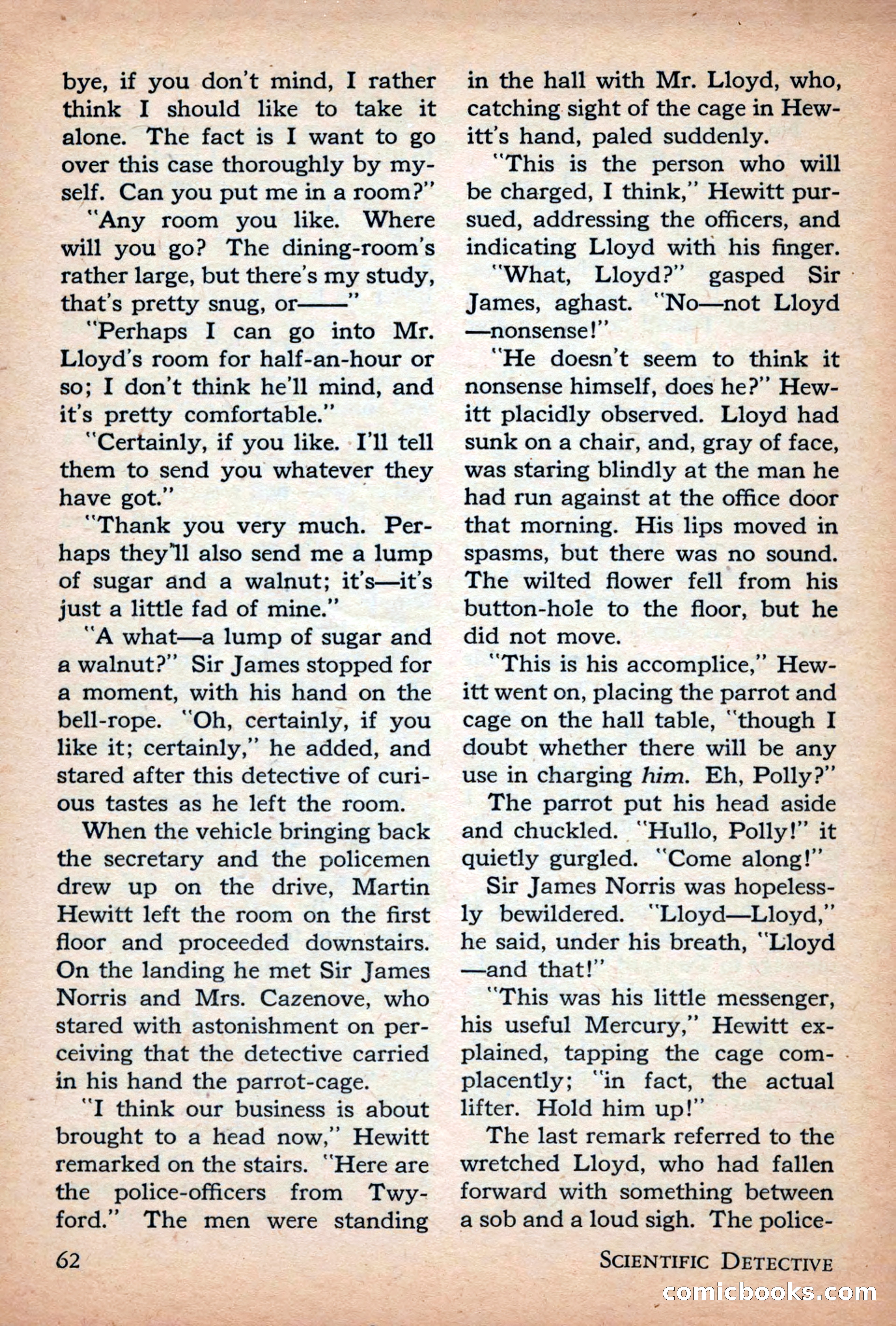 Scientific Detective, July 1946 — page 62 of 68