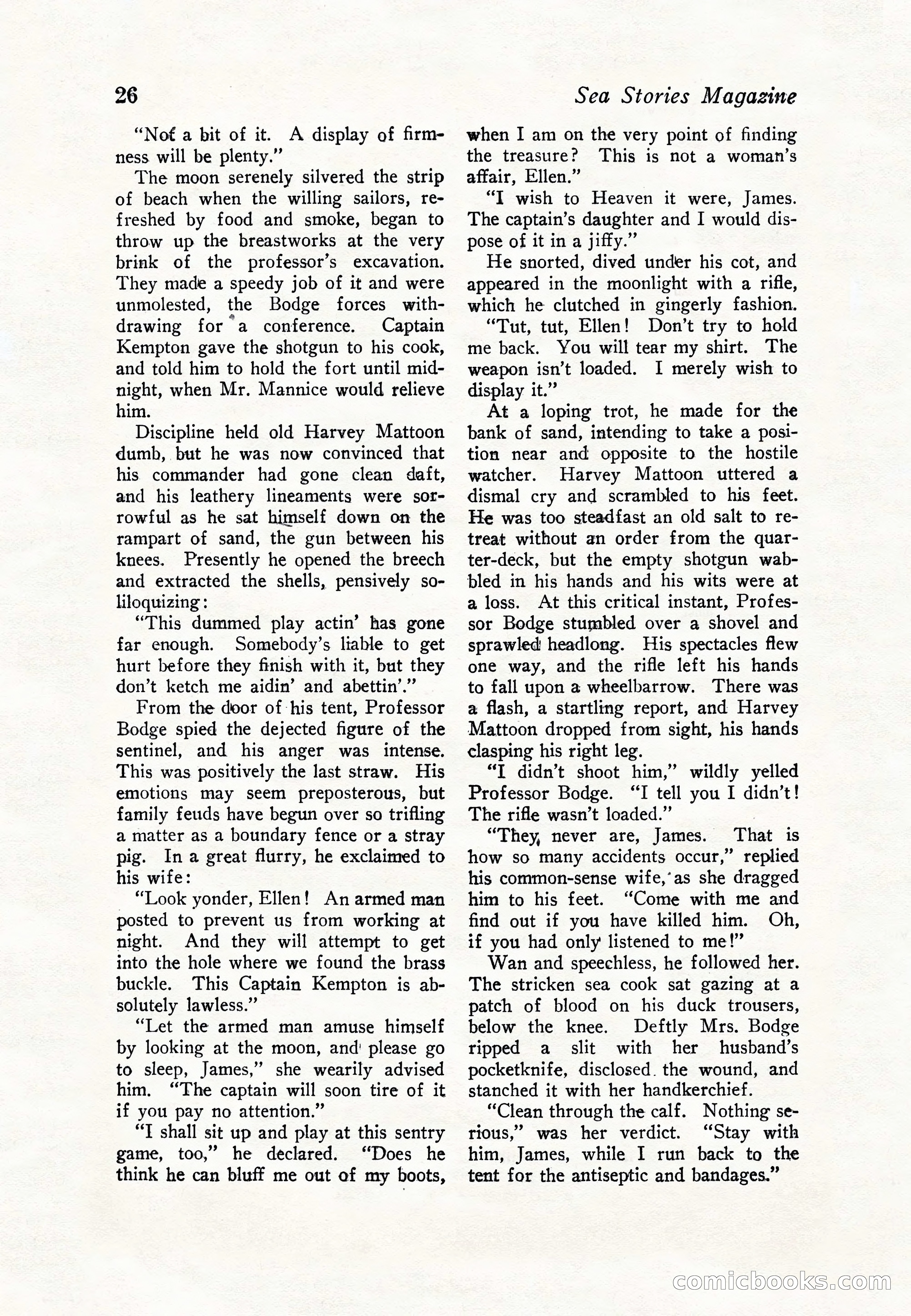 Sea Stories Magazine, January 5, 1923 — page 28 of 148