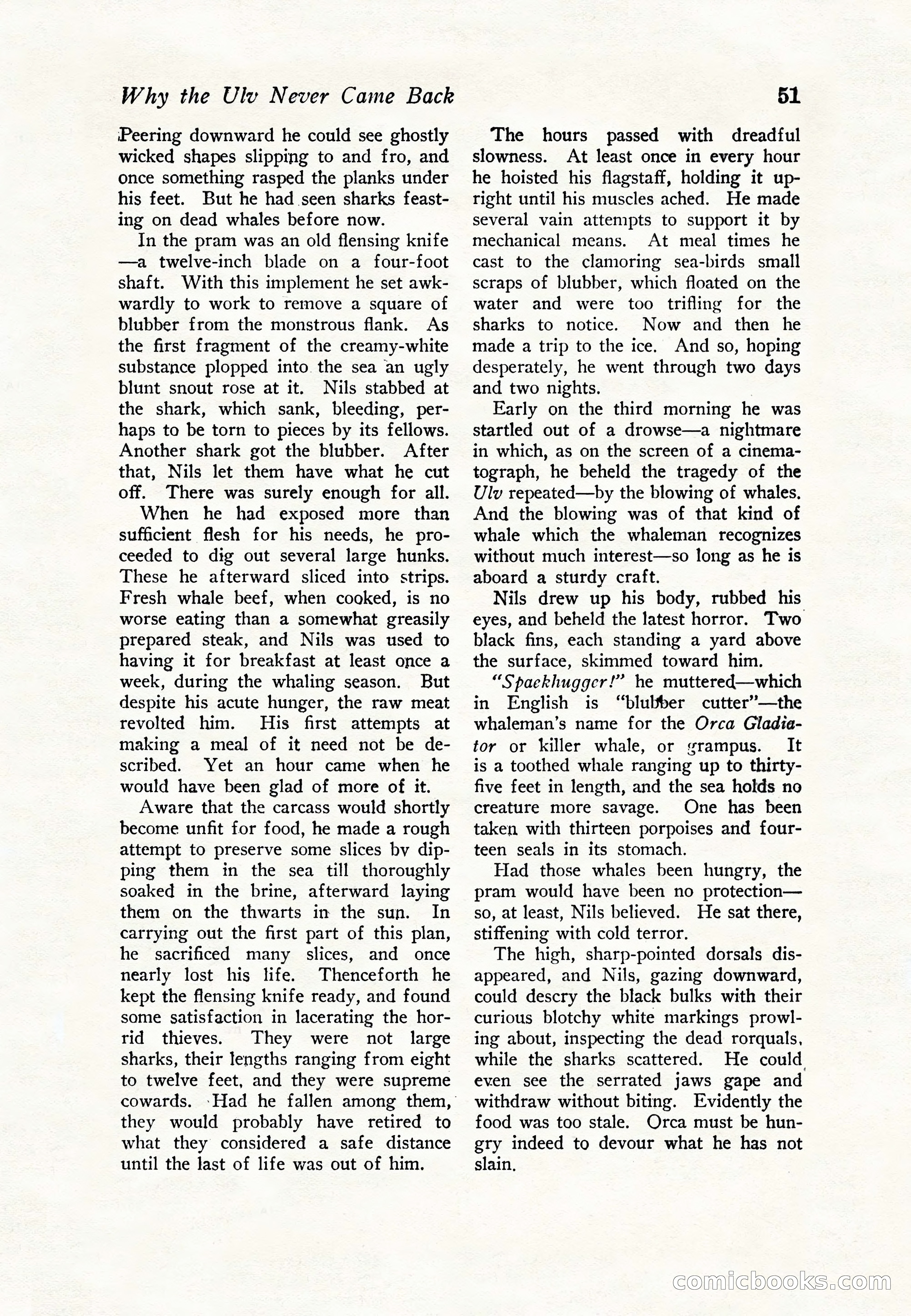 Sea Stories Magazine, January 5, 1923 — page 53 of 148