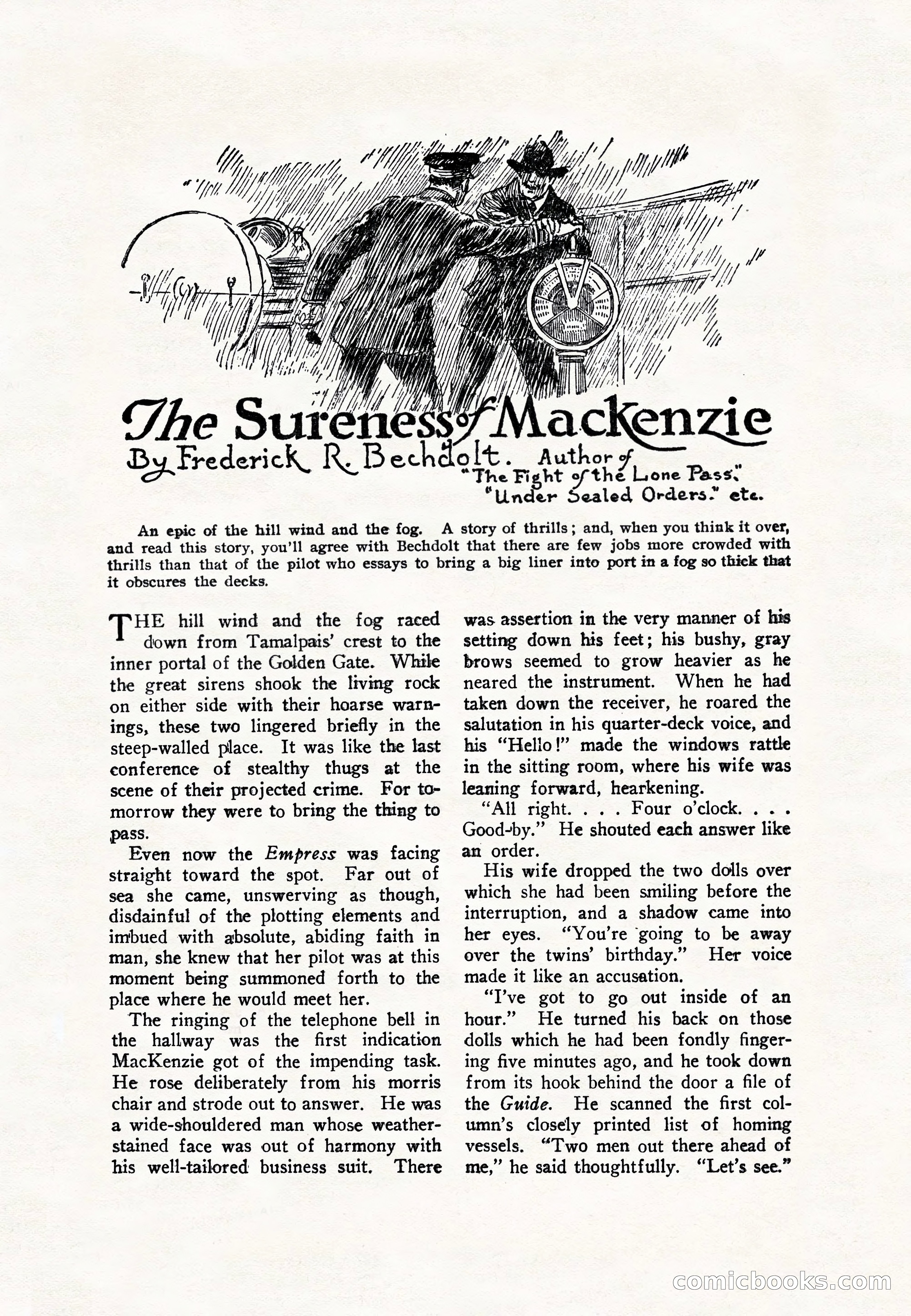 Sea Stories Magazine, January 5, 1923 — page 57 of 148