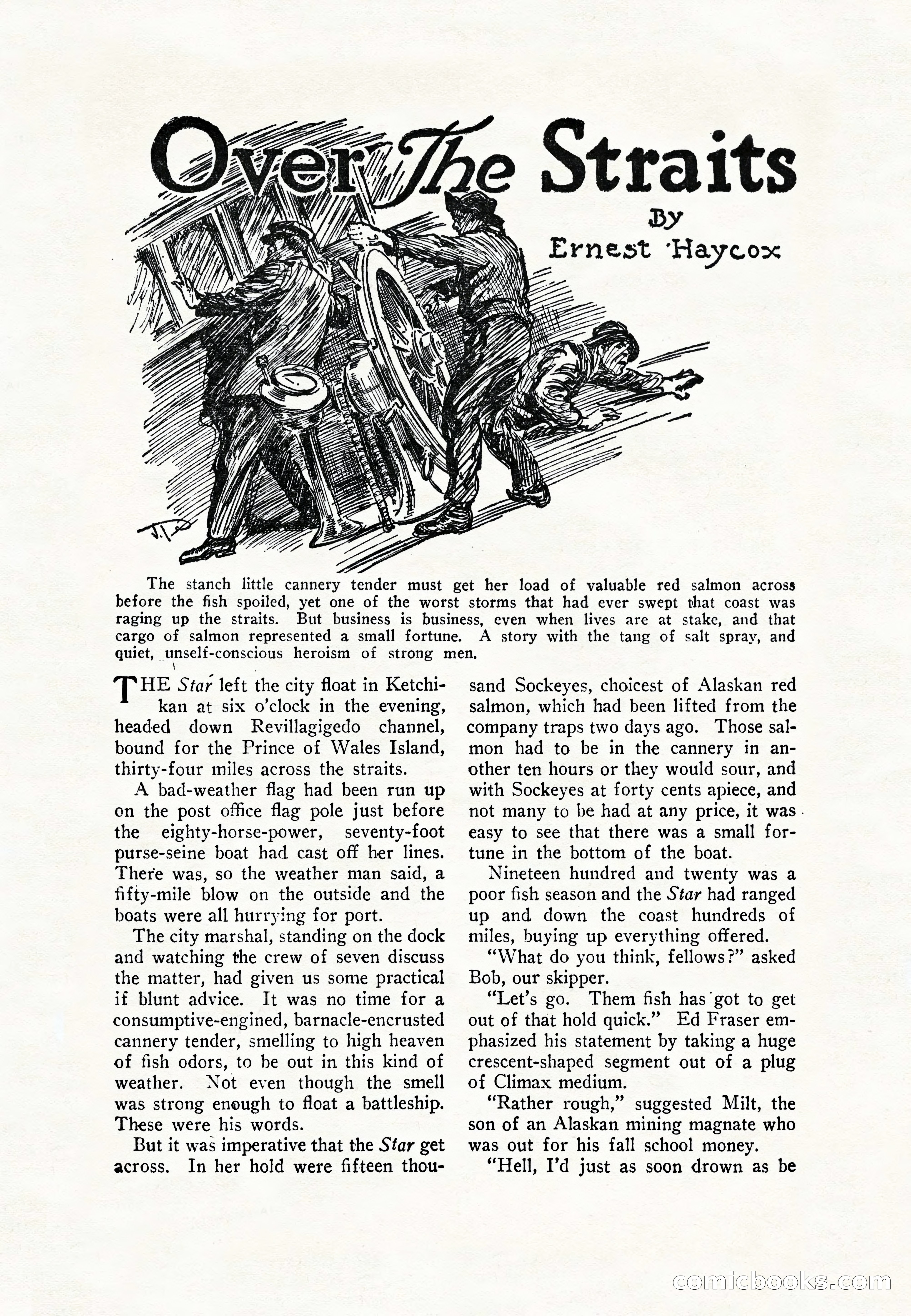 Sea Stories Magazine, January 5, 1923 — page 77 of 148