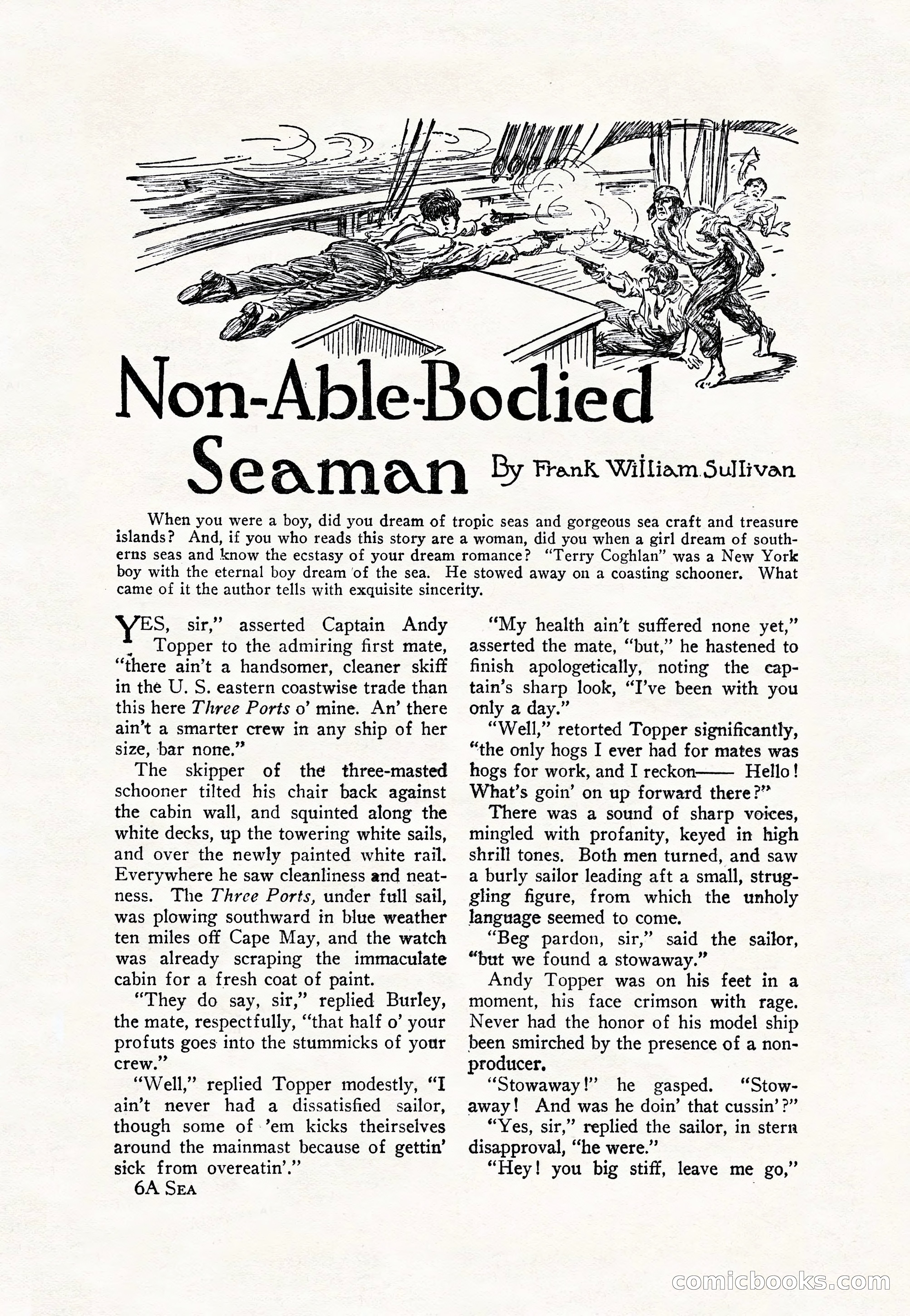 Sea Stories Magazine, January 5, 1923 — page 83 of 148