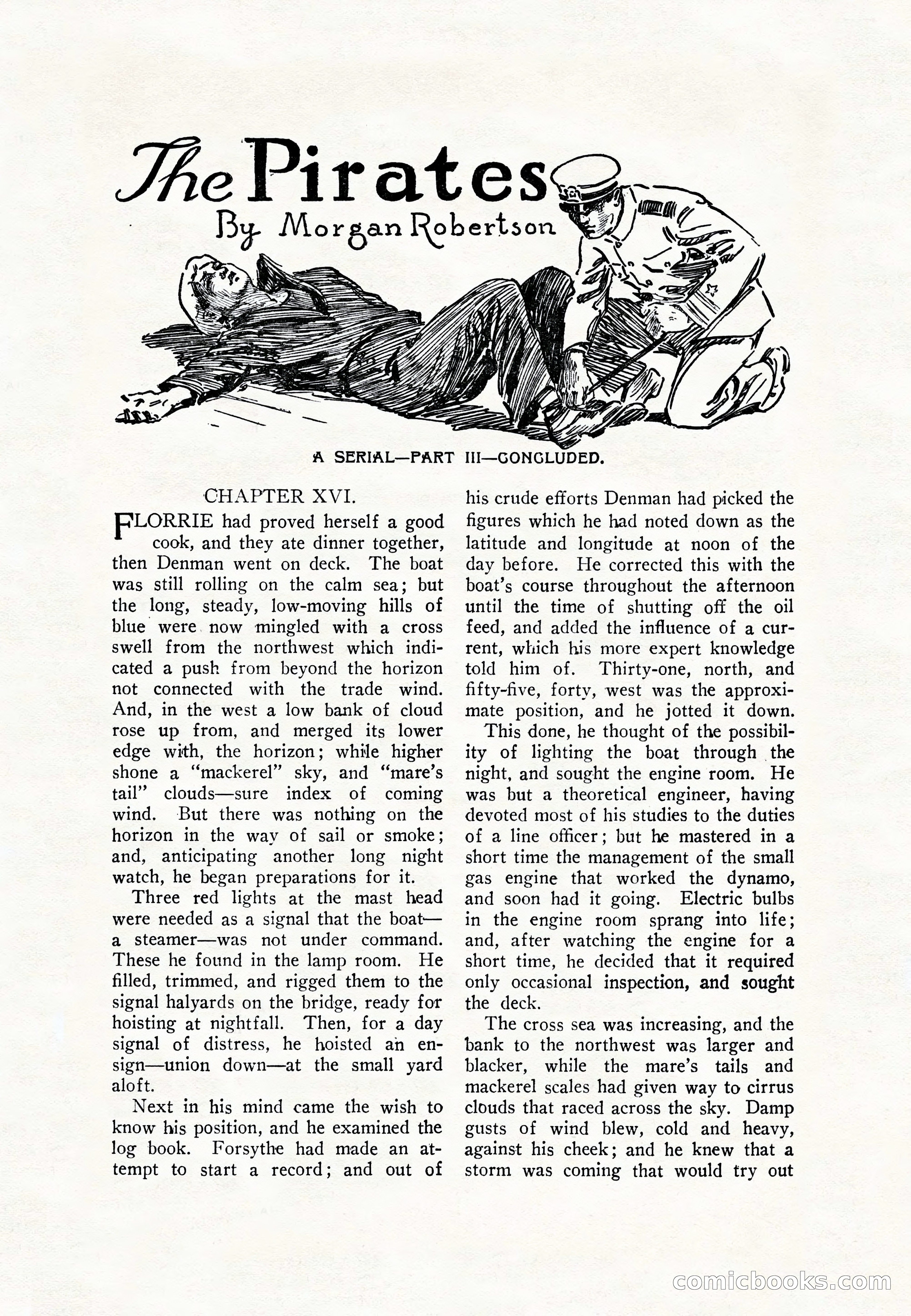 Sea Stories Magazine, January 5, 1923 — page 93 of 148