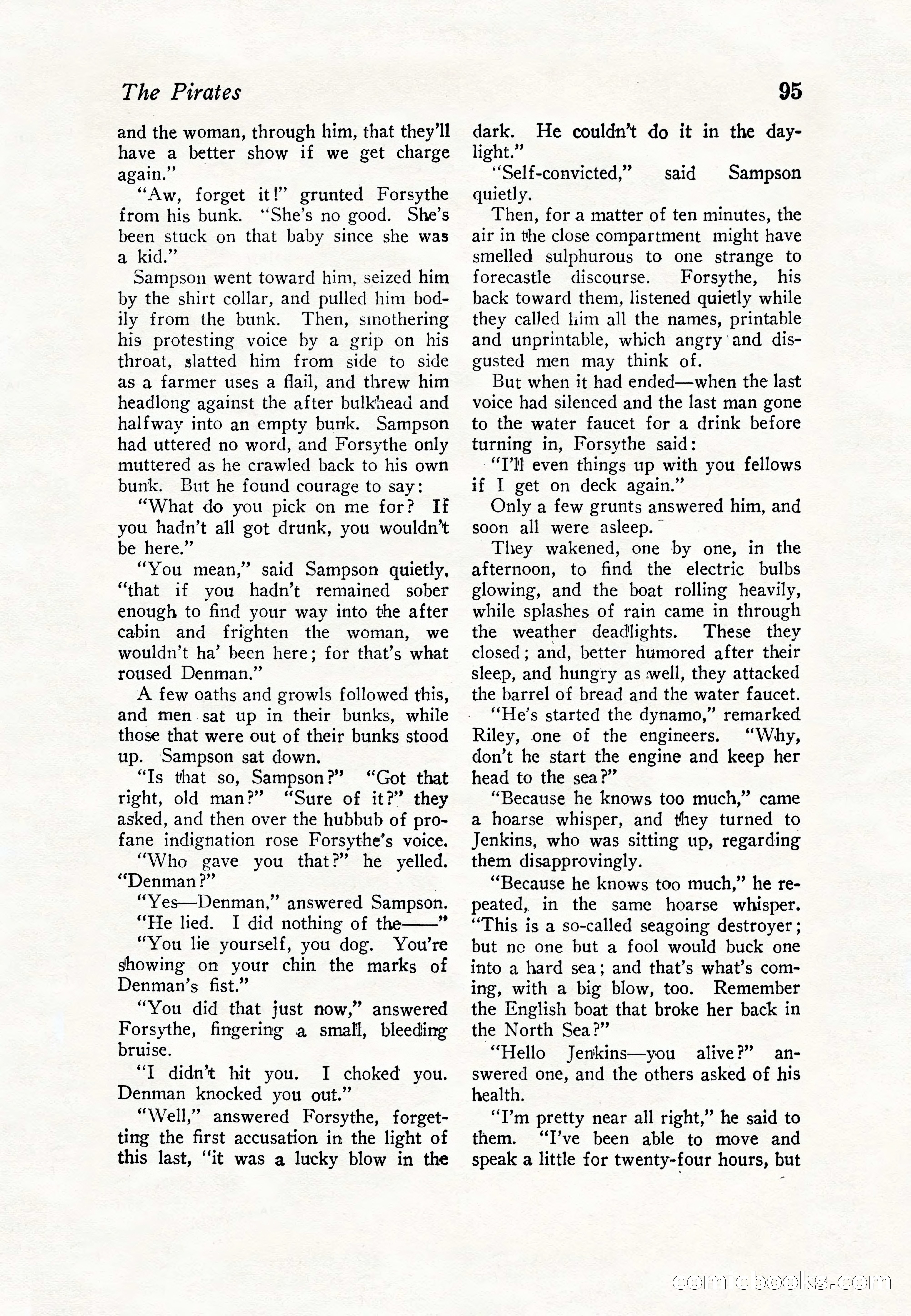 Sea Stories Magazine, January 5, 1923 — page 97 of 148