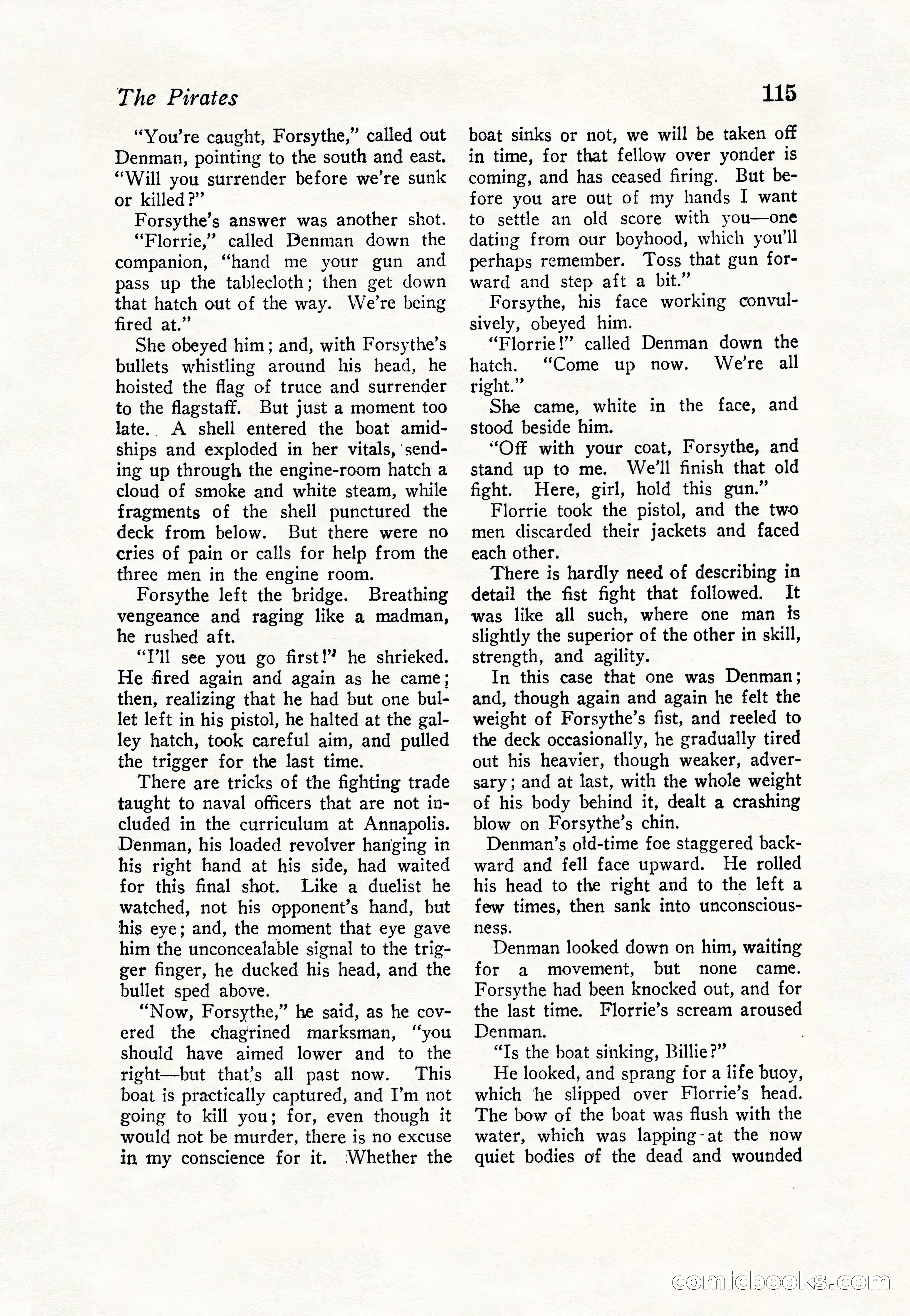 Sea Stories Magazine, January 5, 1923 — page 117 of 148