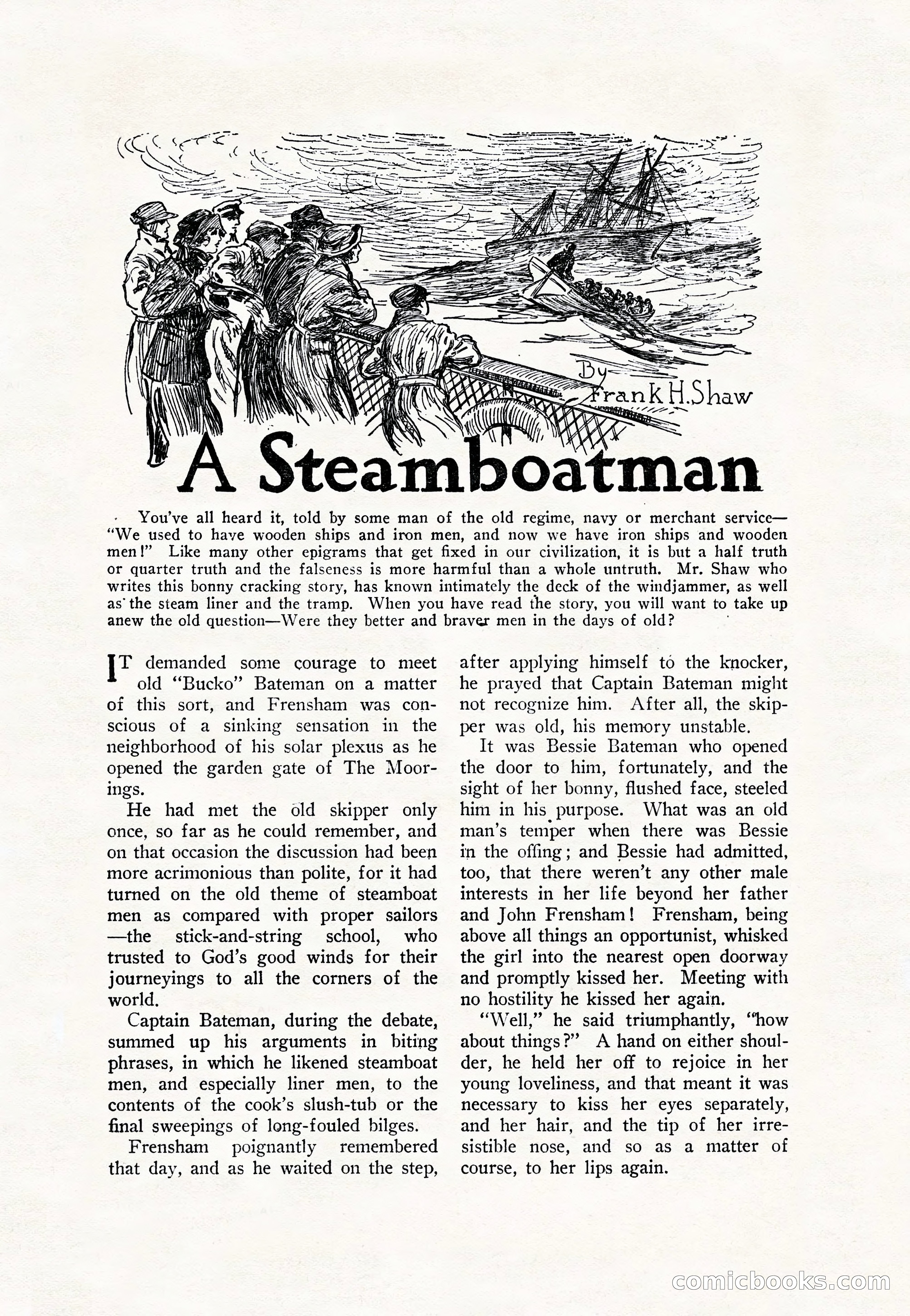 Sea Stories Magazine, January 5, 1923 — page 125 of 148